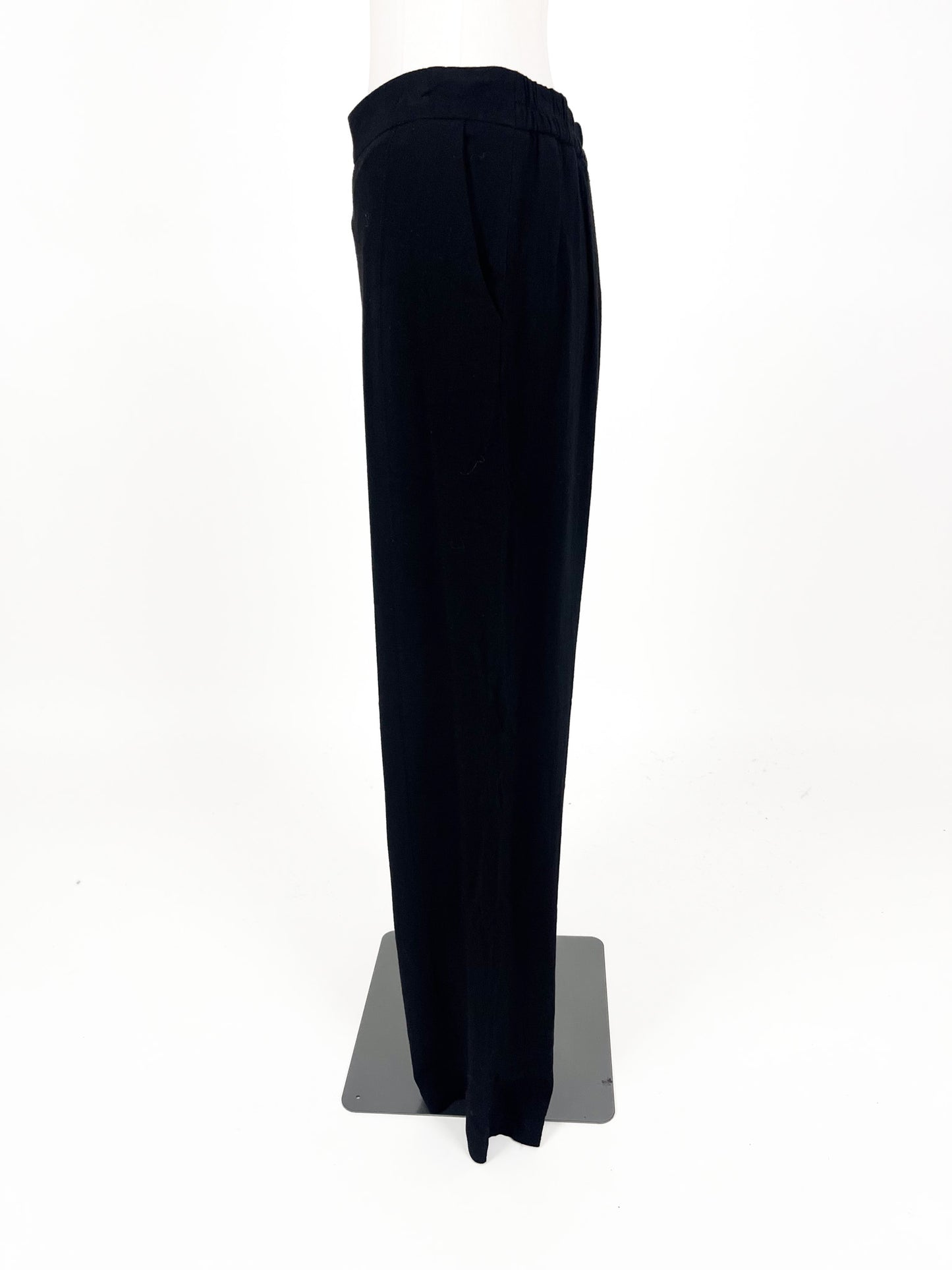 Laing | Black High waisted Wide leg Pants | Size S