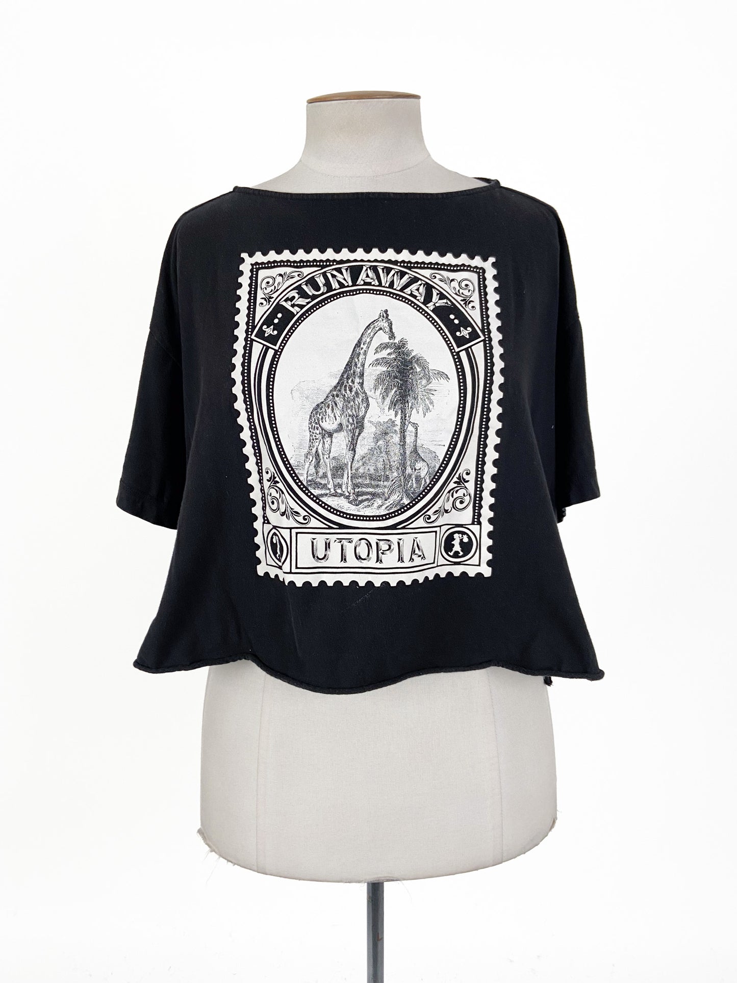 Karen Walker - Black T-shirt (Size 12)