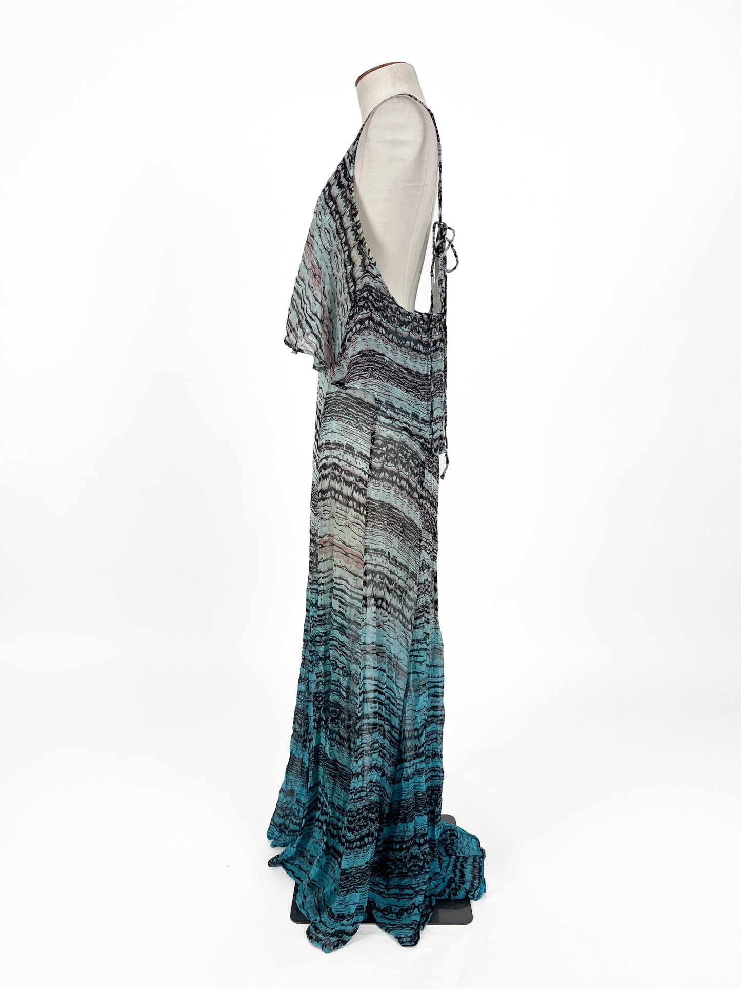 Gypsy - Blue Maxi Dress (Size S)