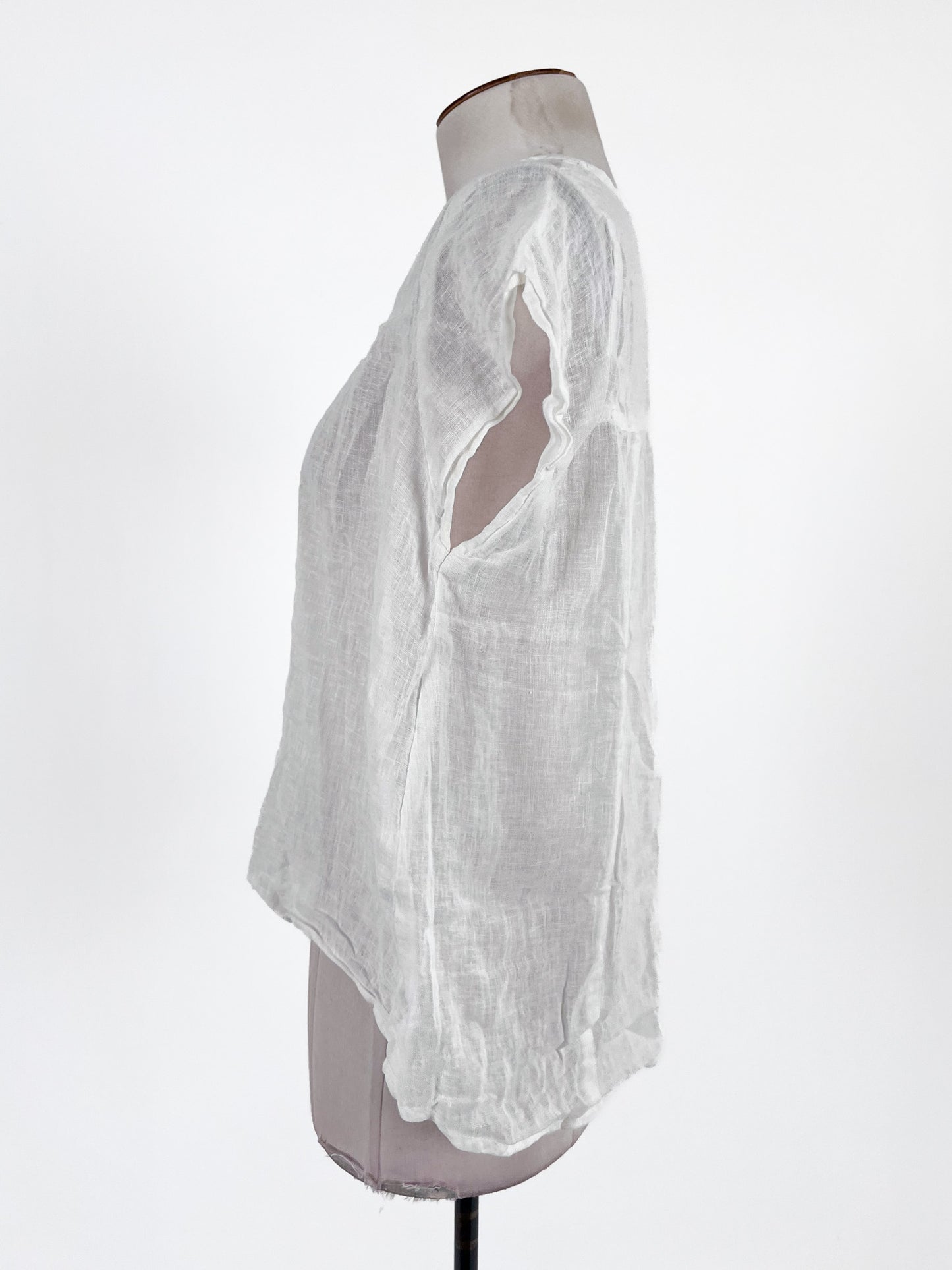 Gayatri | White Casual Top | Size XS