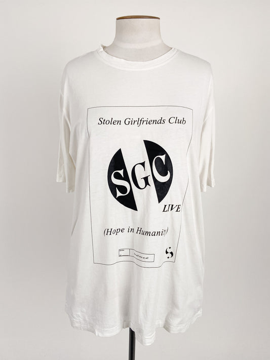 Stolen Girlfriends Club | White Casual Top | Size M
