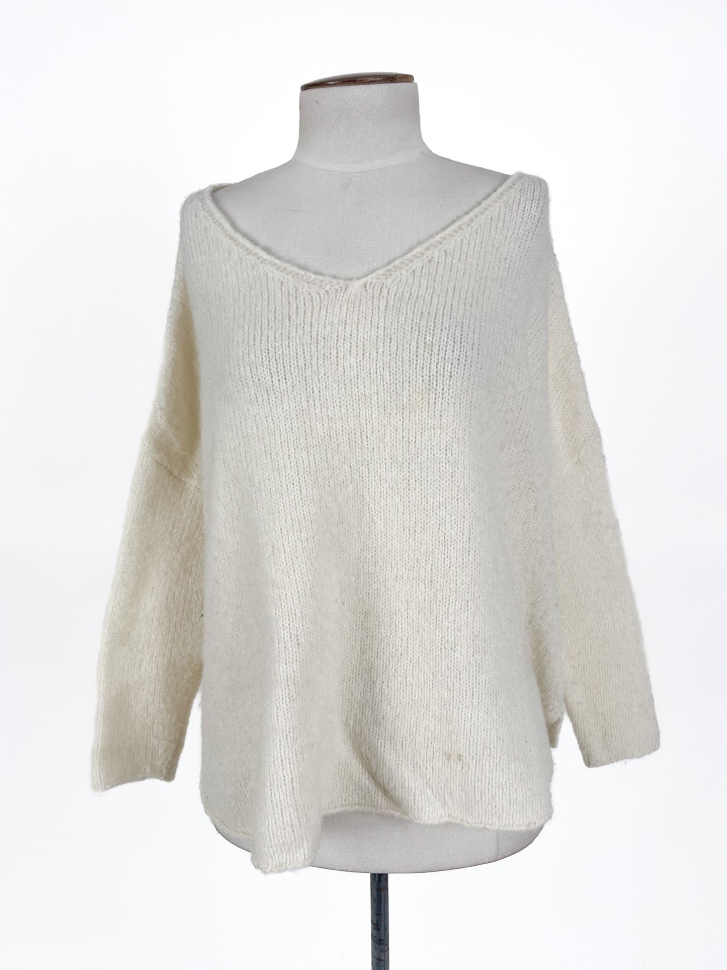 American Vintage | White Casual Jumper | Size XS