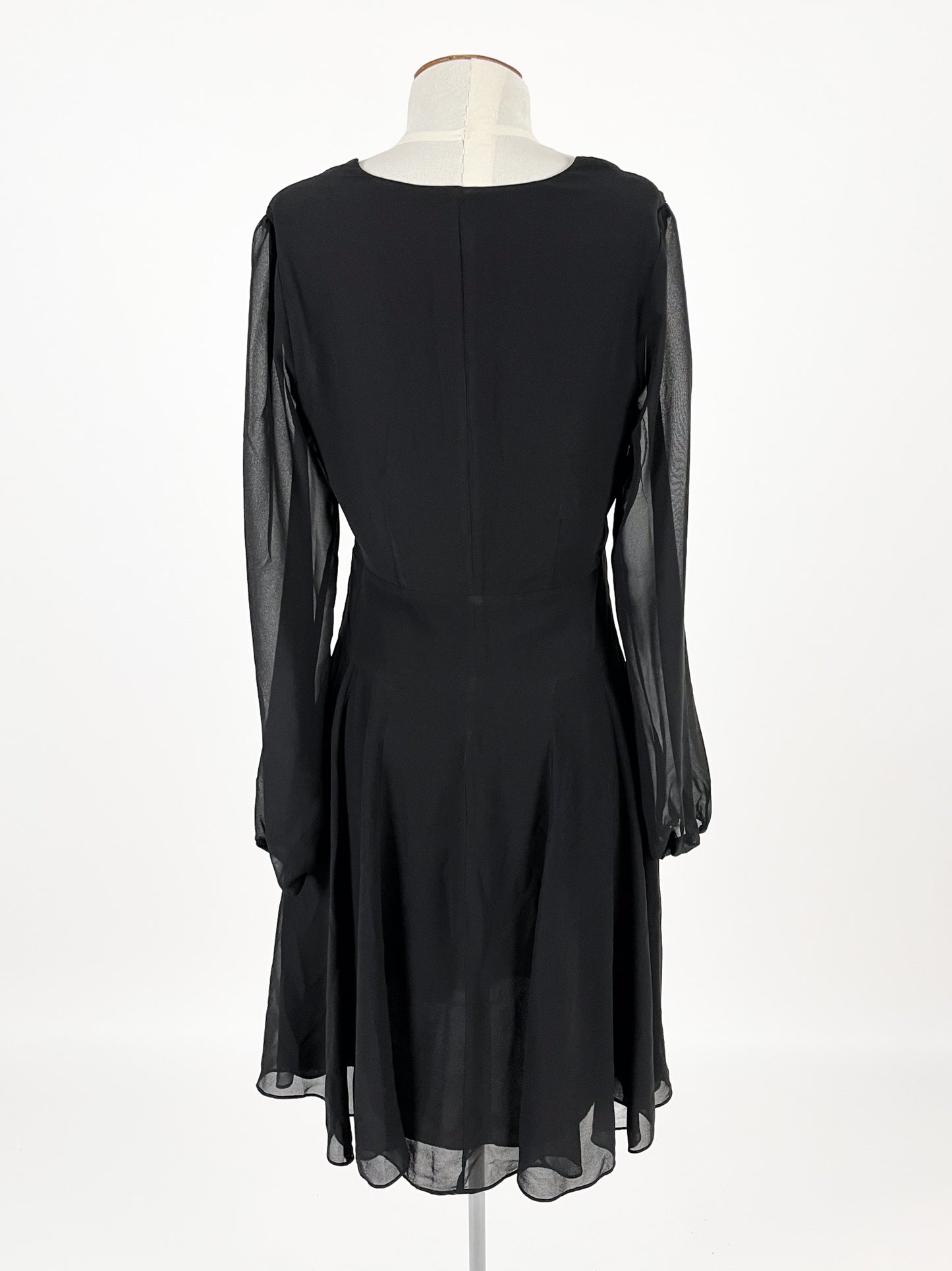 Max | Black Workwear Dress | Size 8