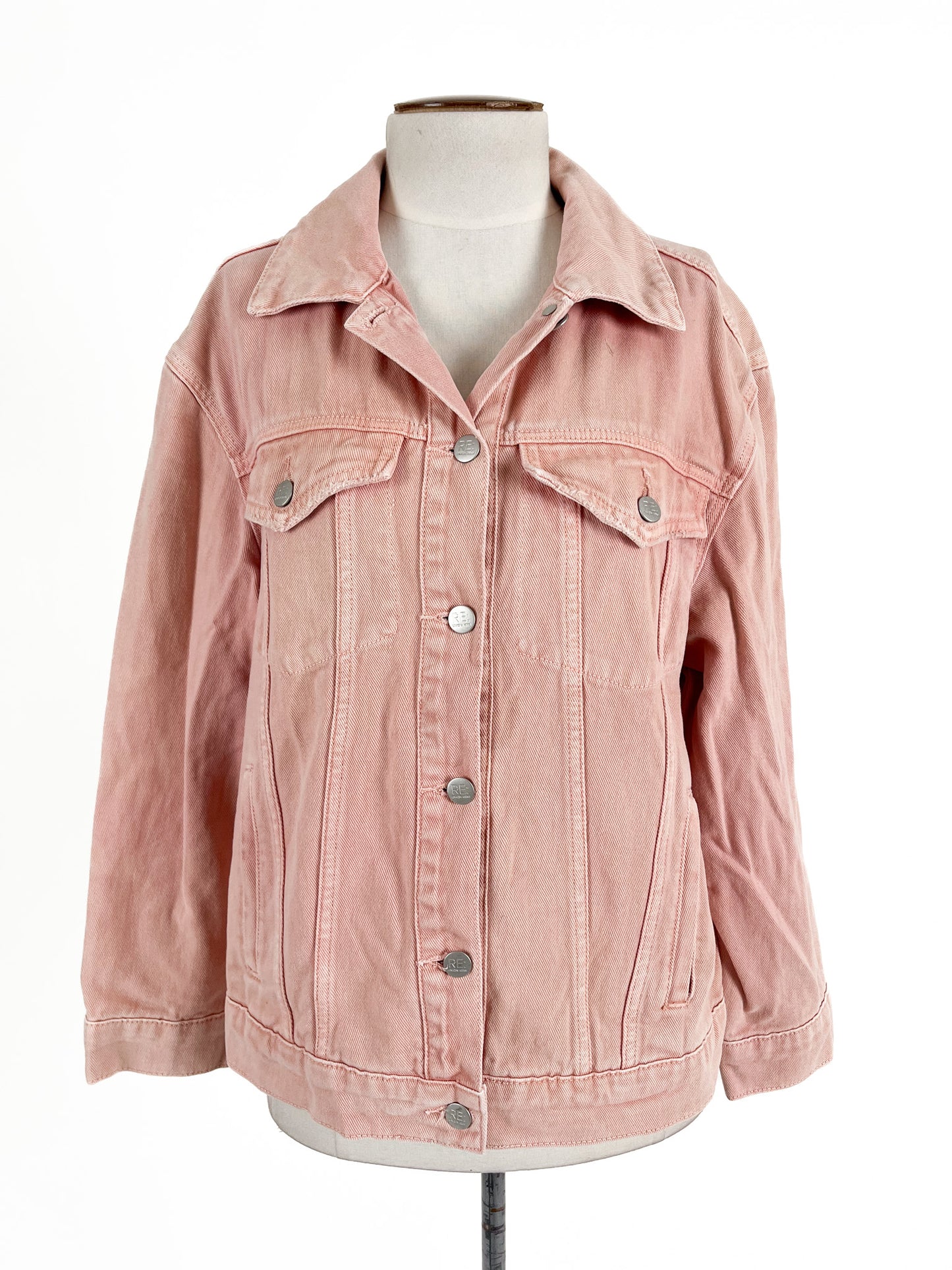 Reunion Label | Pink Casual Jacket | Size 10