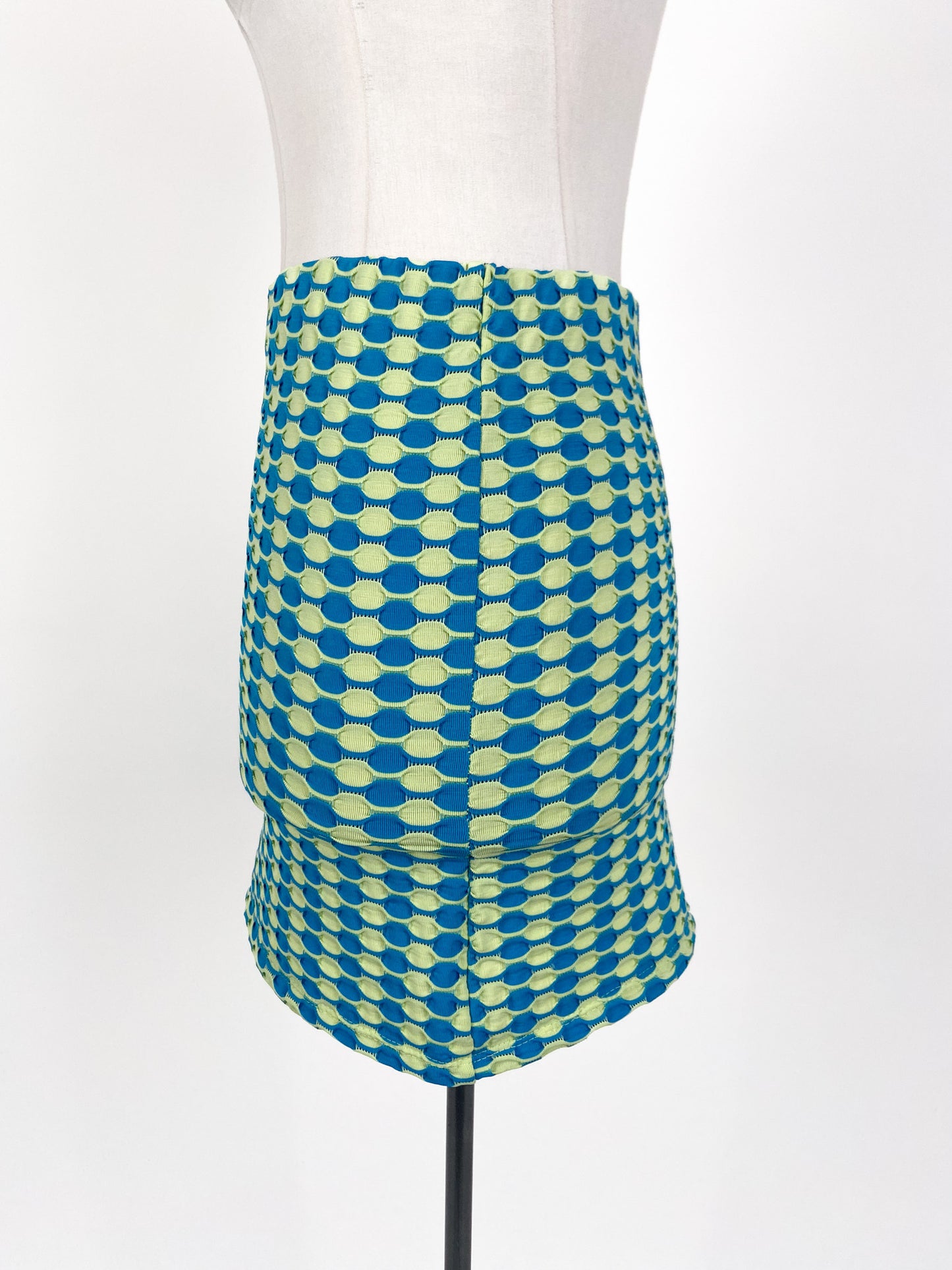Mango | Blue Cocktail Skirt | Size L