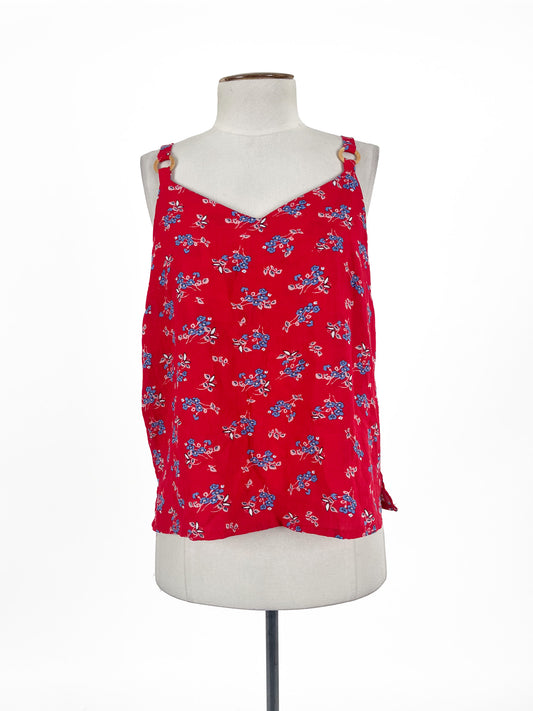 Bettie Monroe - Red Tank Top (Size M)