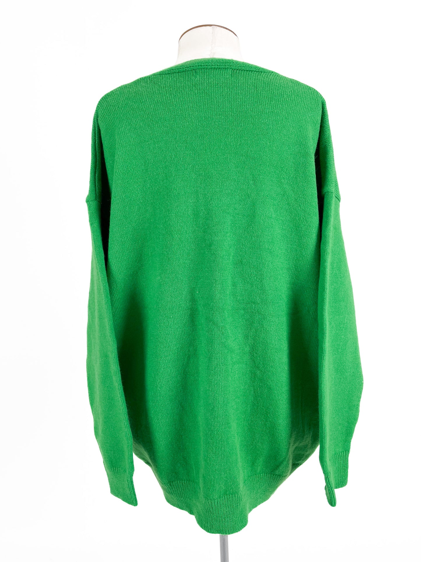 Eb & Ive | Green Casual Cardigan | Size M