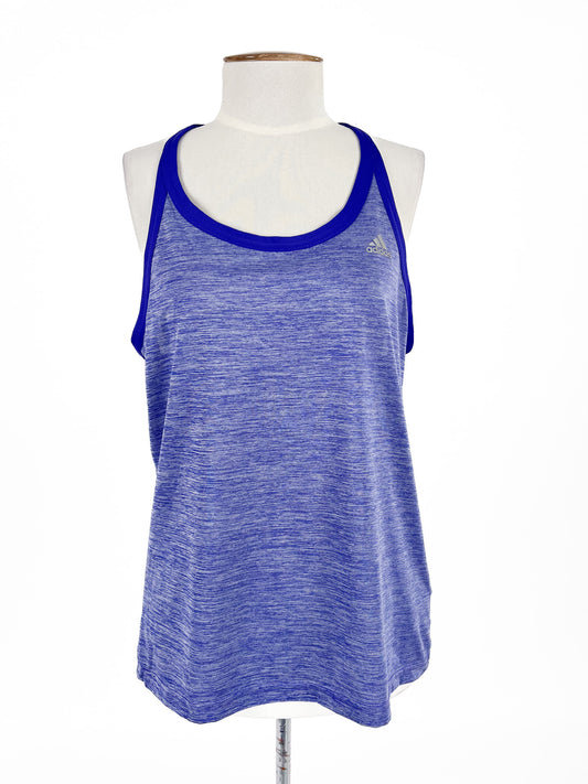 Adidas | Blue Activewear Top | Size 8