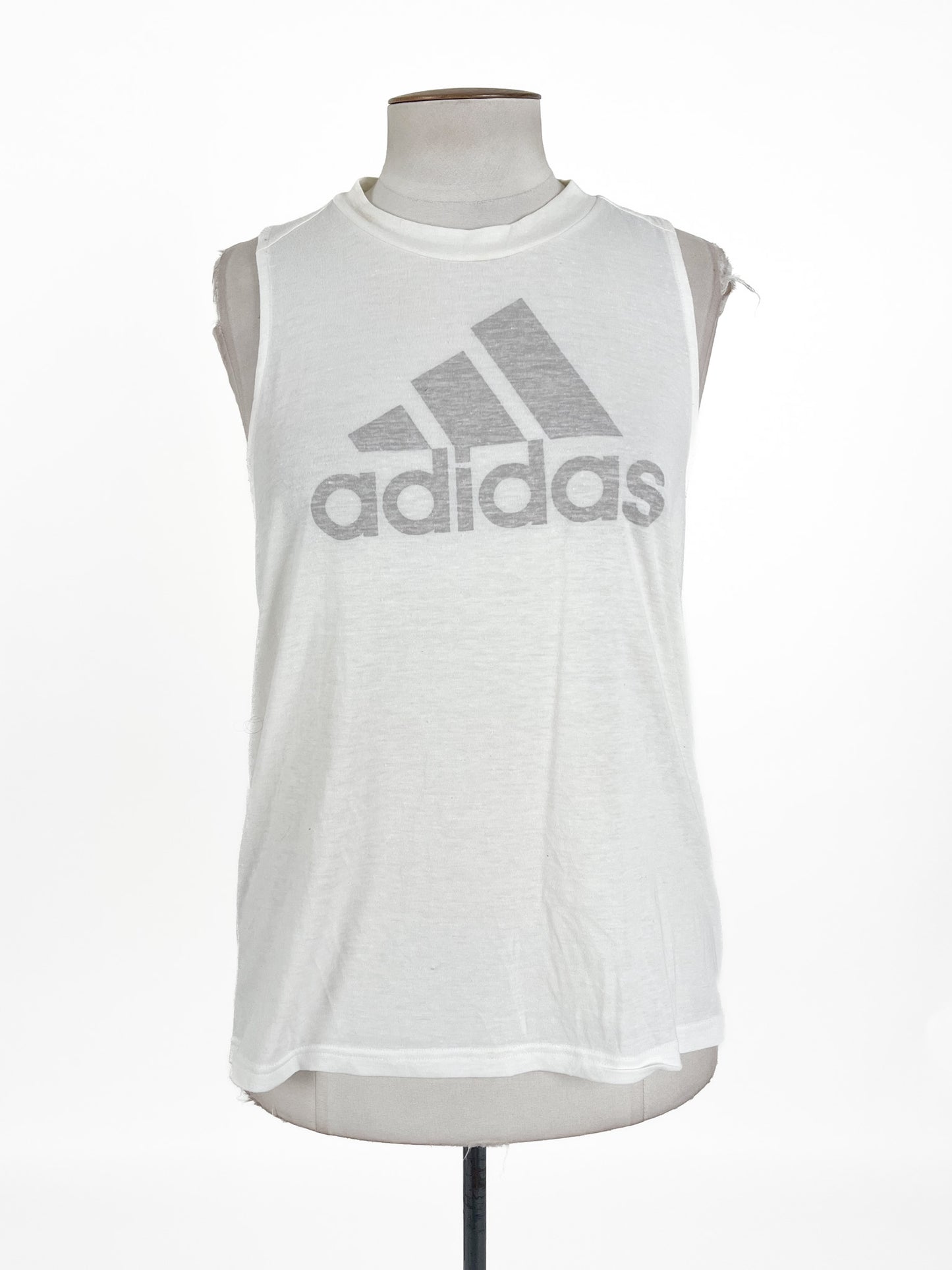 Adidas | White Casual Activewear Top | Size L