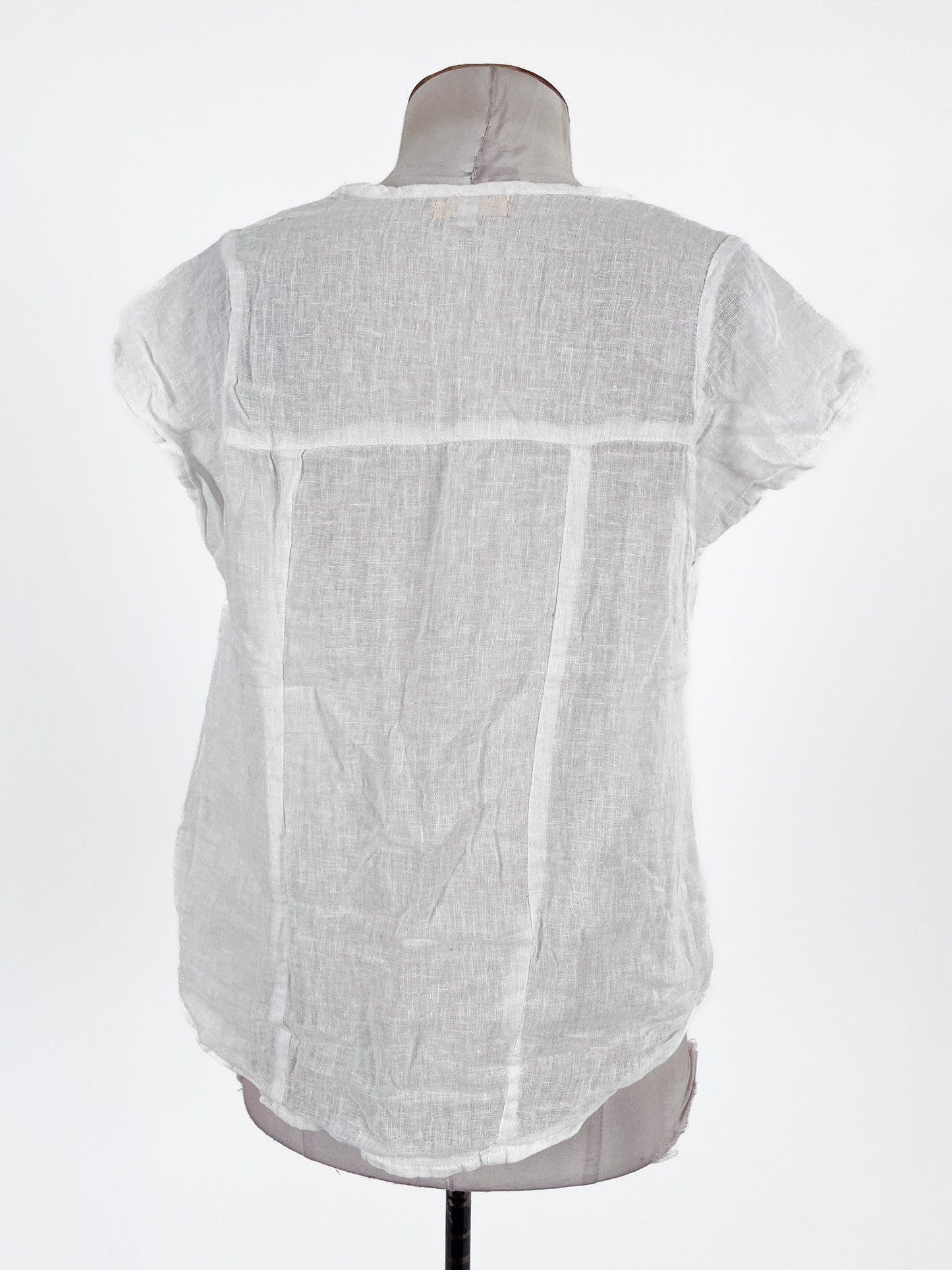 Gayatri | White Casual Top | Size XS