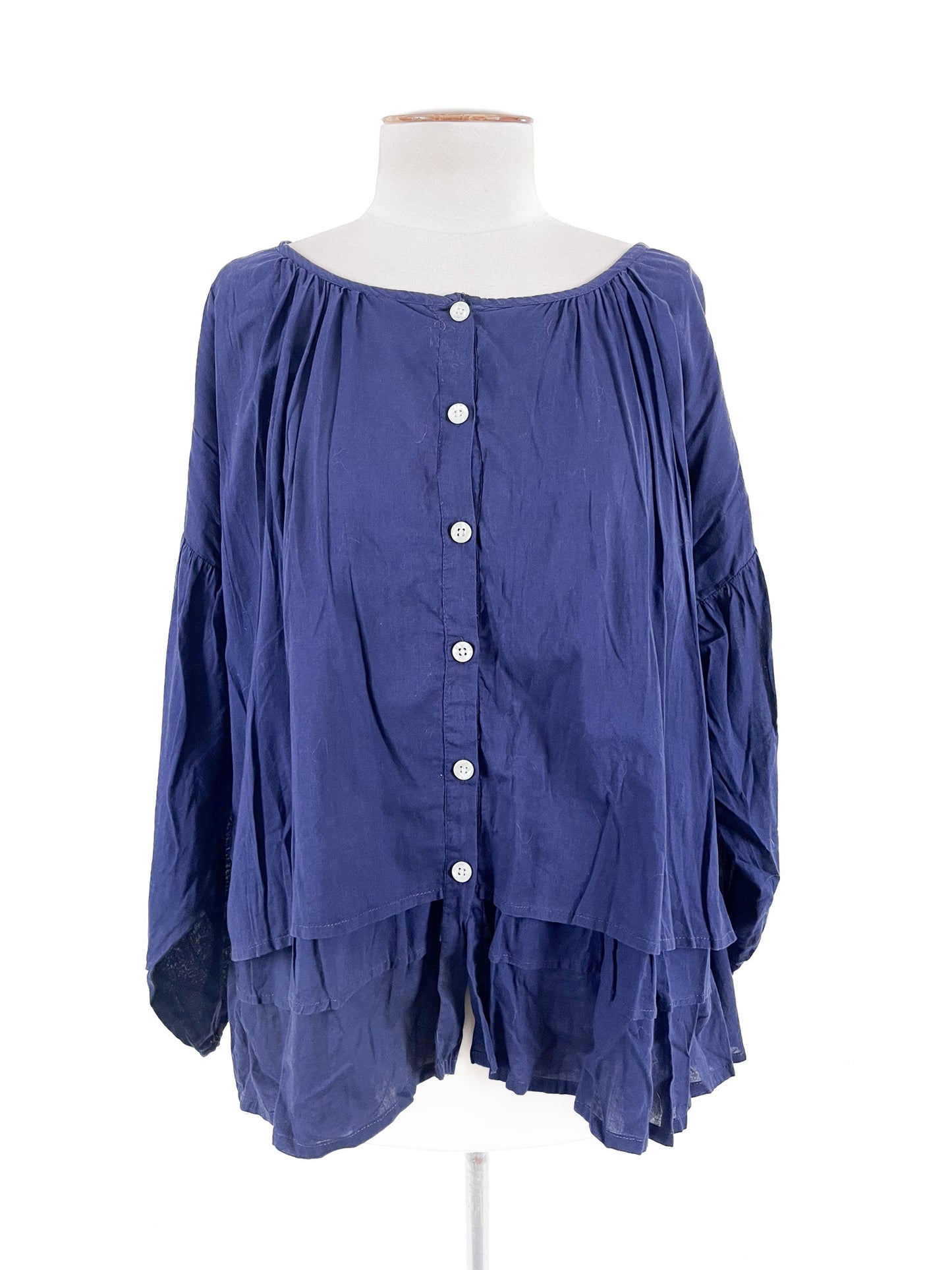 Holiday | Navy Casual Top | Size S