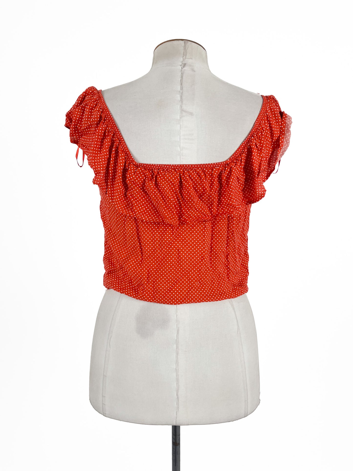 Mirrou | Orange Casual Top | Size 12