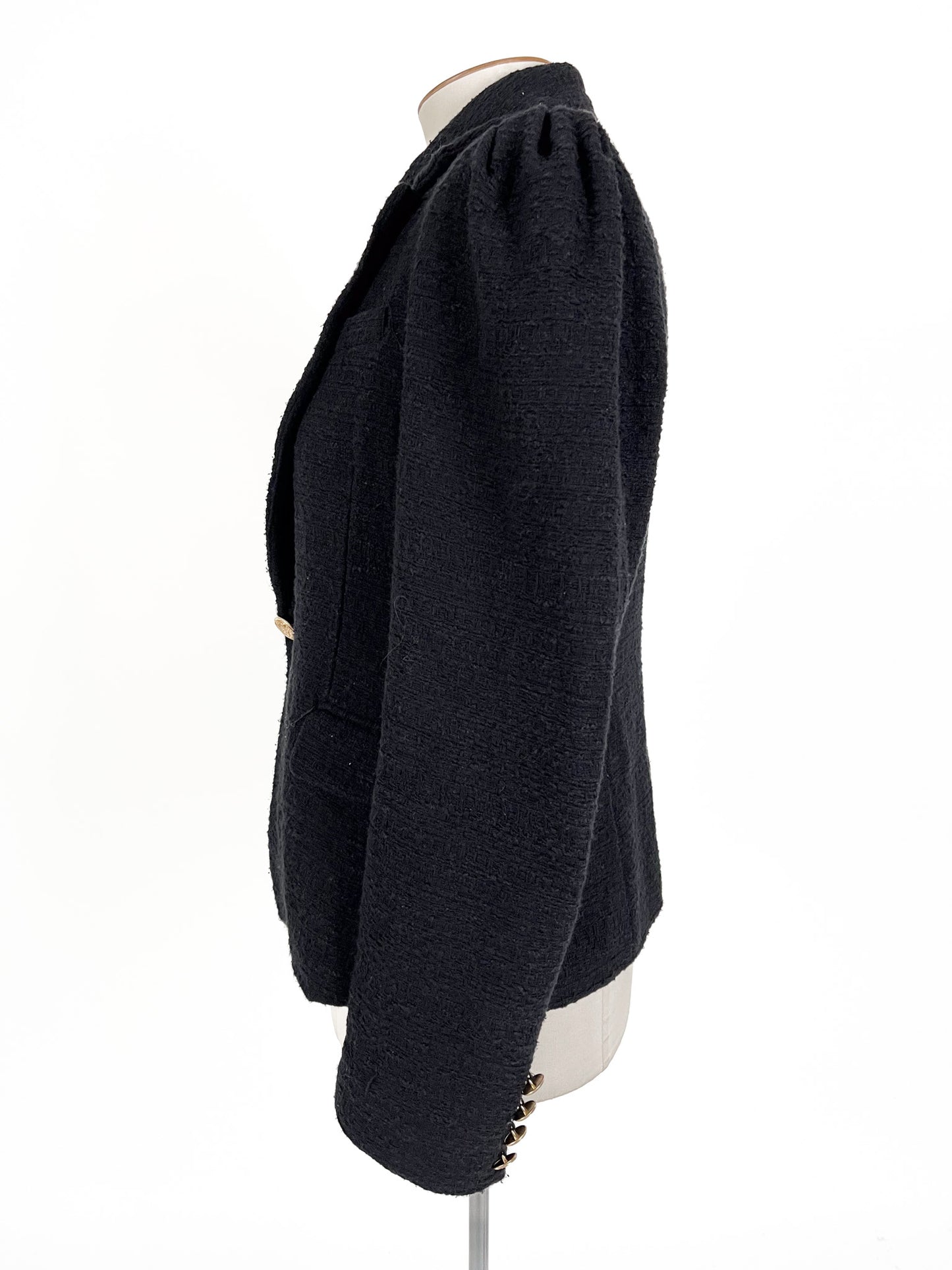 Decjuba | Black Casual Jacket | Size 12