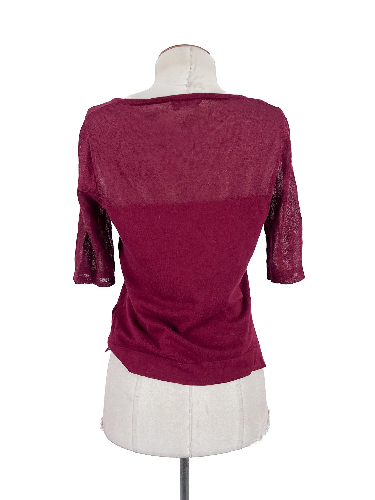 Jacqui.E | Purple Casual Top | Size XS