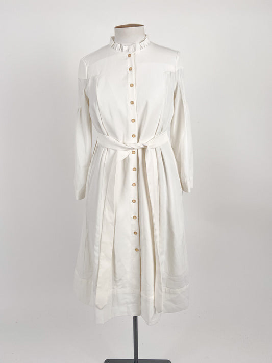 Anne Chen | White Casual/Workwear Dress | Size L