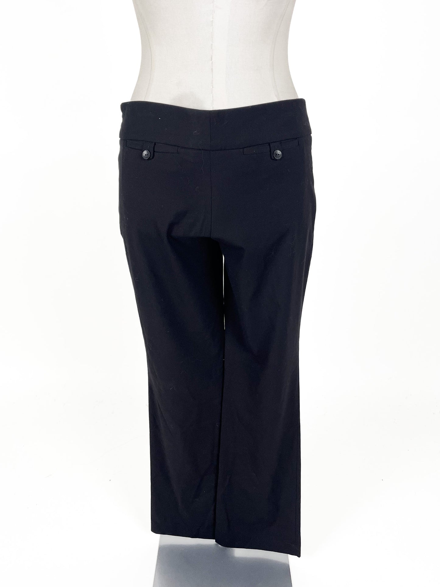 FOIL | Black Flare Stretchy Pants | Size 12