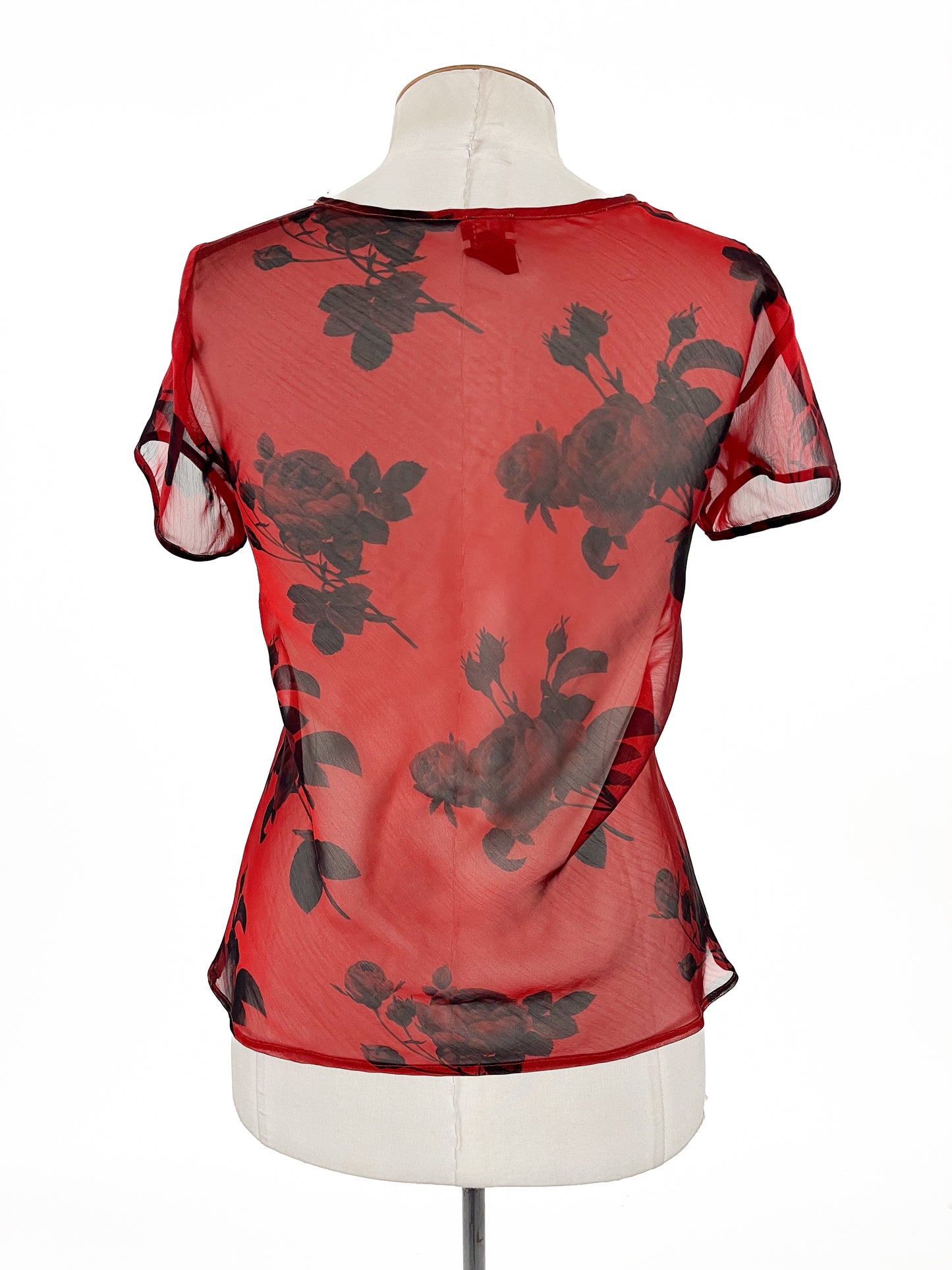 Ashley Fogel | Red Casual/Workwear Top | Size 10