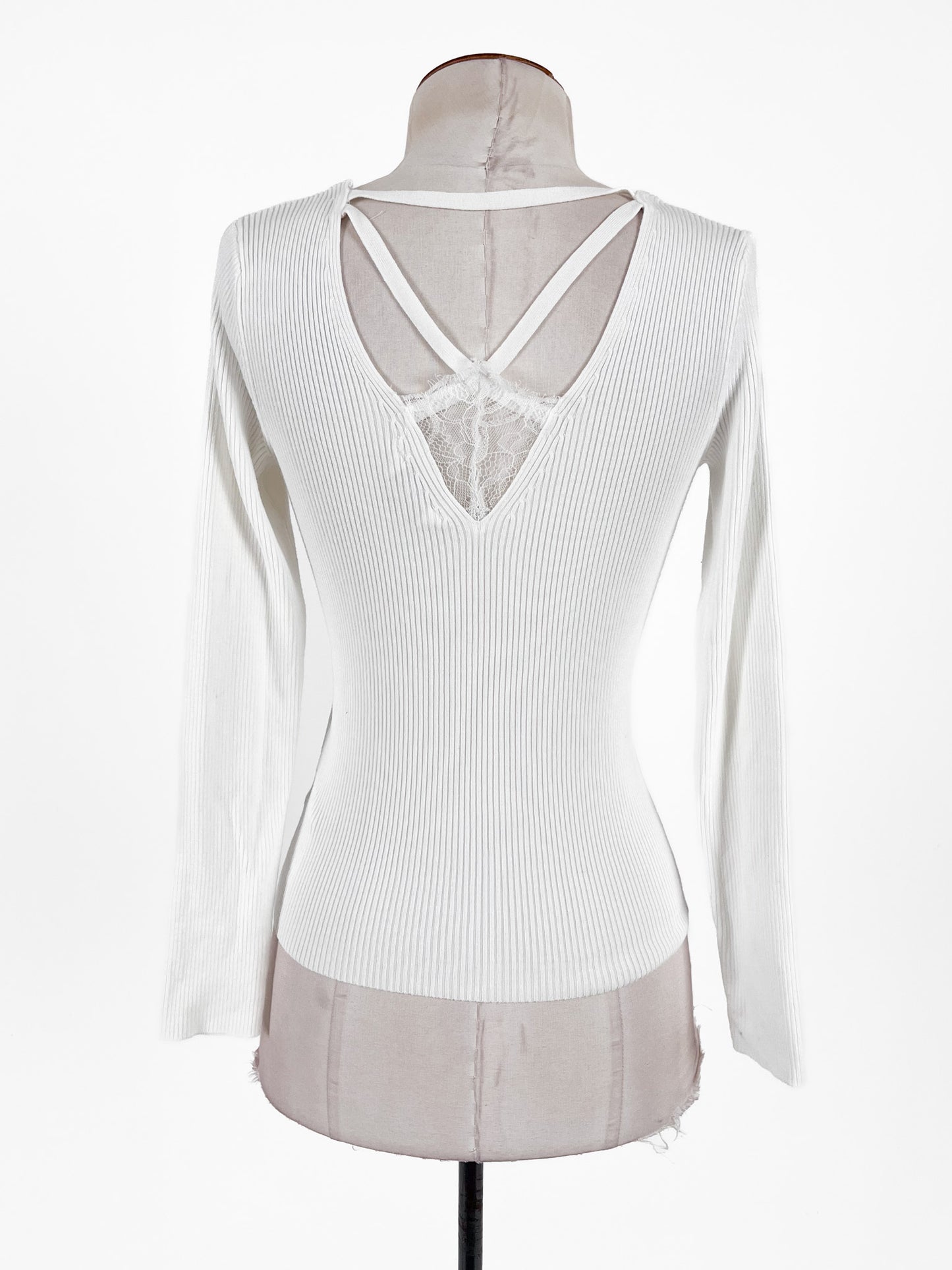 Miss Selfridge | White Casual Top | Size 8
