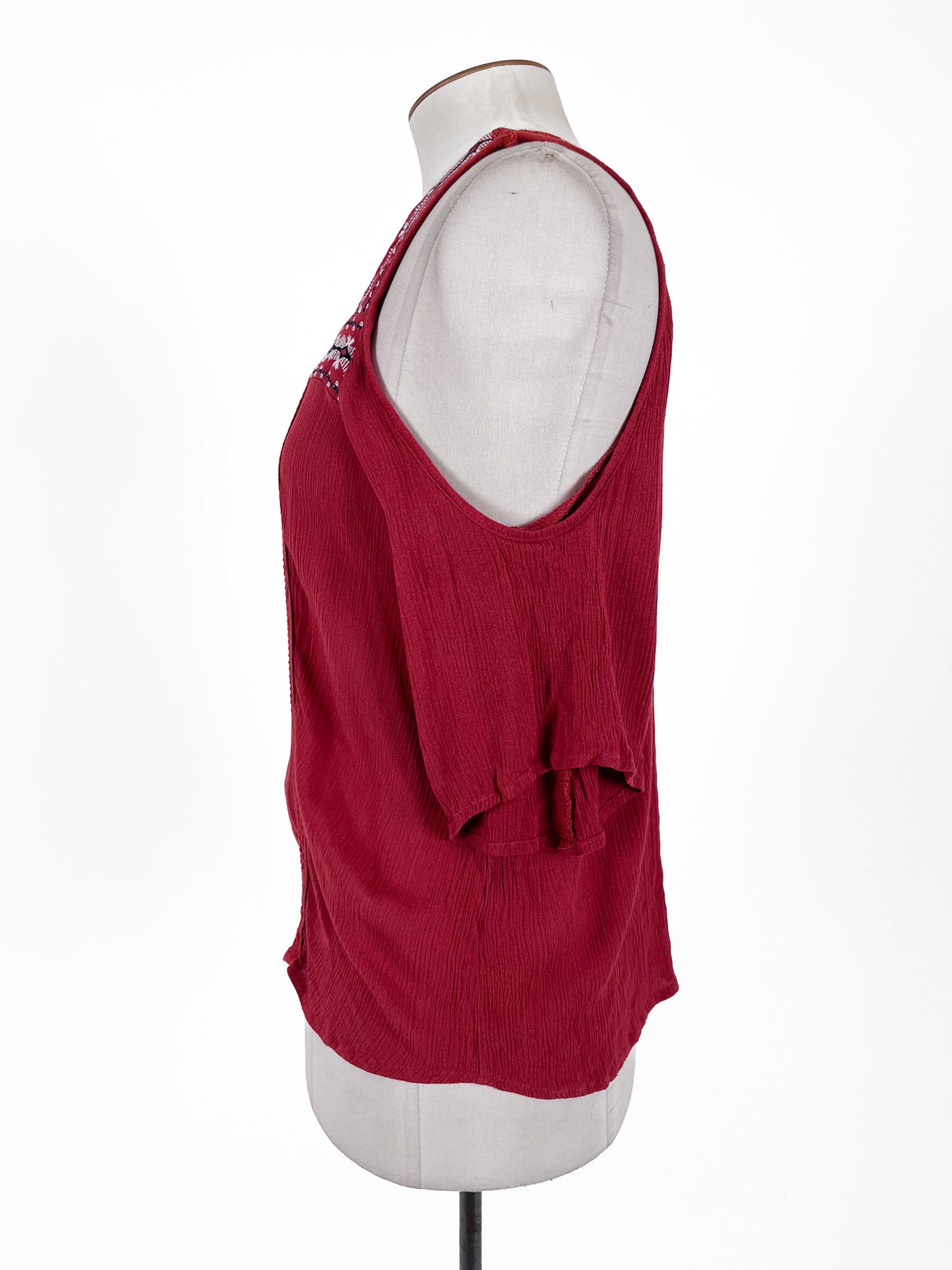 Crave fame | Red Casual Top | Size M