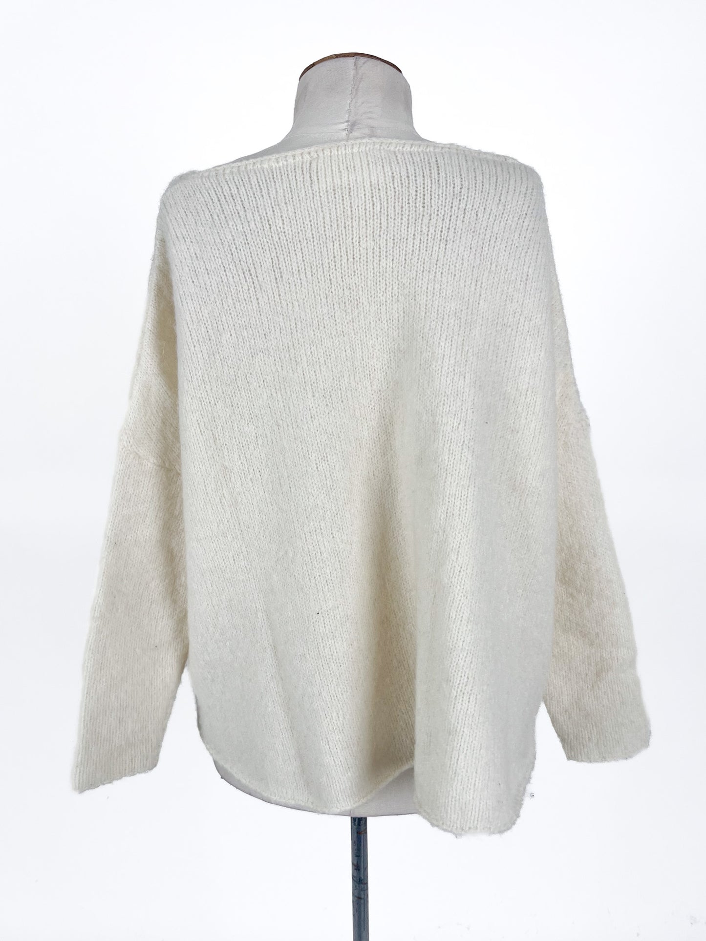 American Vintage | White Casual Jumper | Size XS