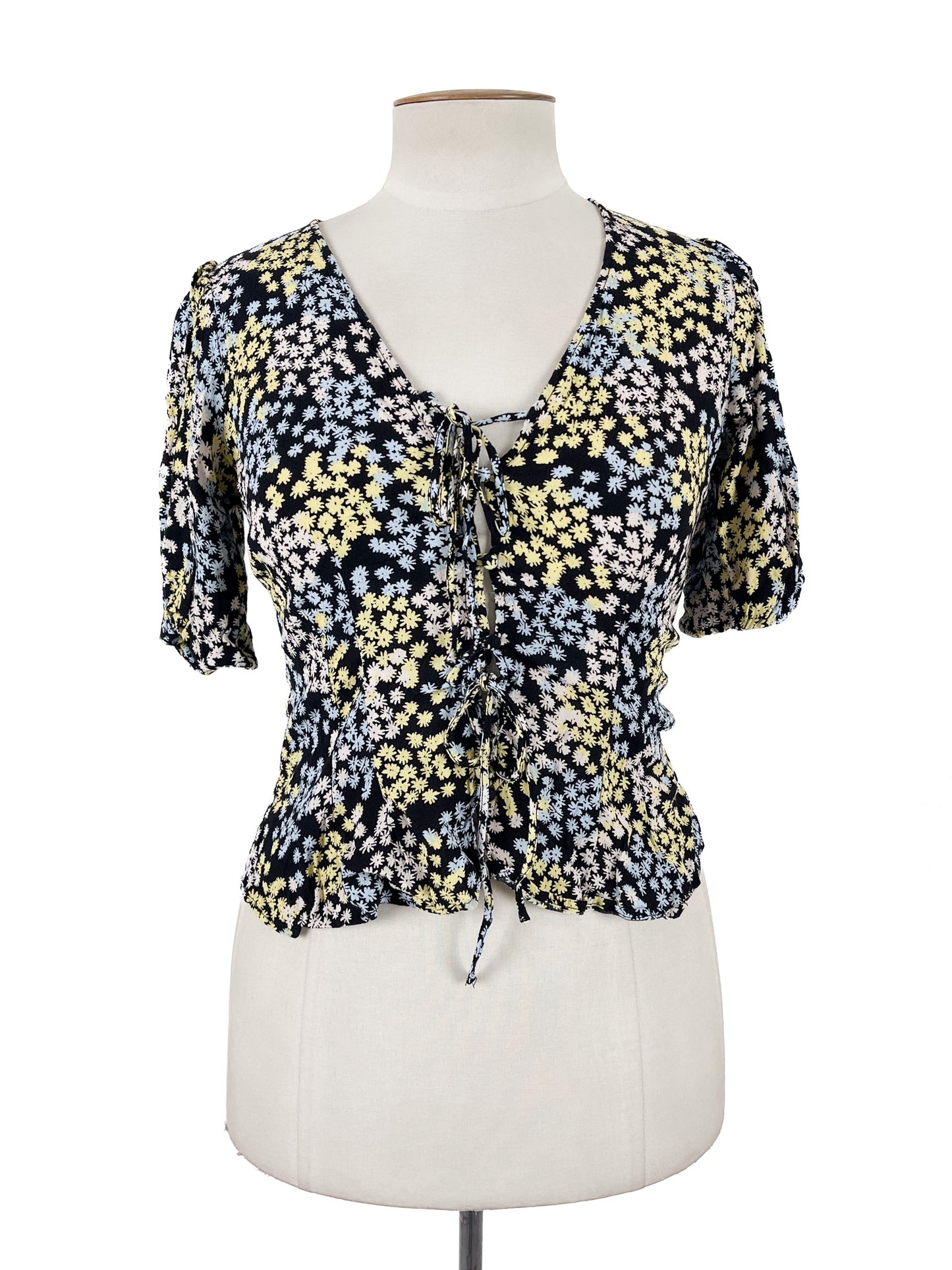 H&M | Multicoloured Casual Top | Size 10