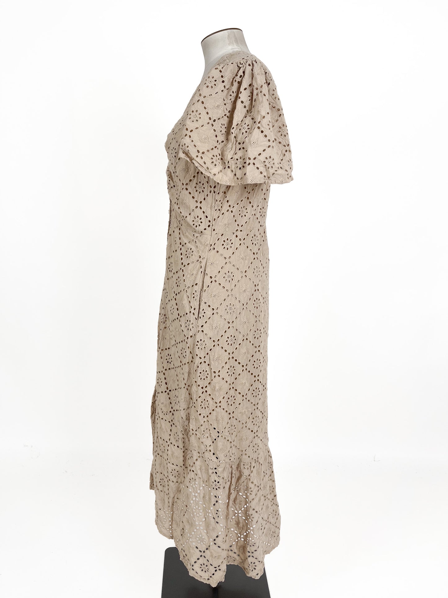 Decjuba | Beige Casual/Workwear Dress | Size 16
