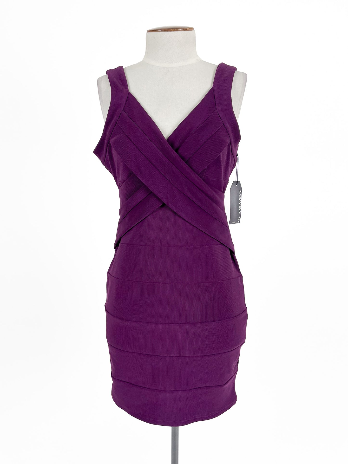 Glamazon | Purple Cocktail Dress | Size 10