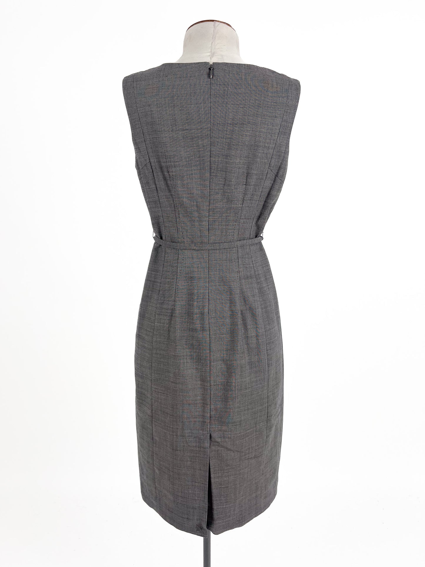David Lawrence | Grey Workwear Dress | Size 8