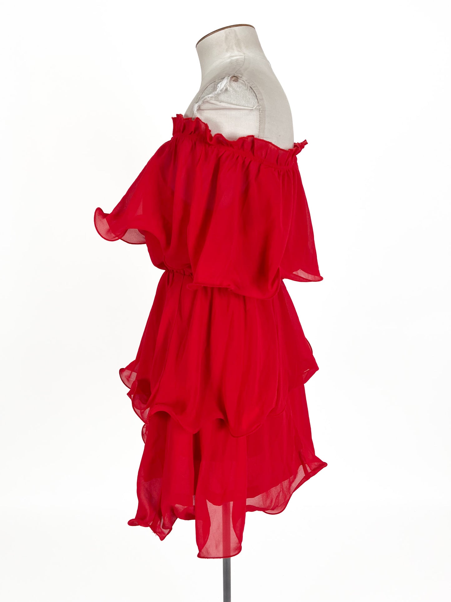 Pretty Little Thing | Red Cocktail Dress | Size 12