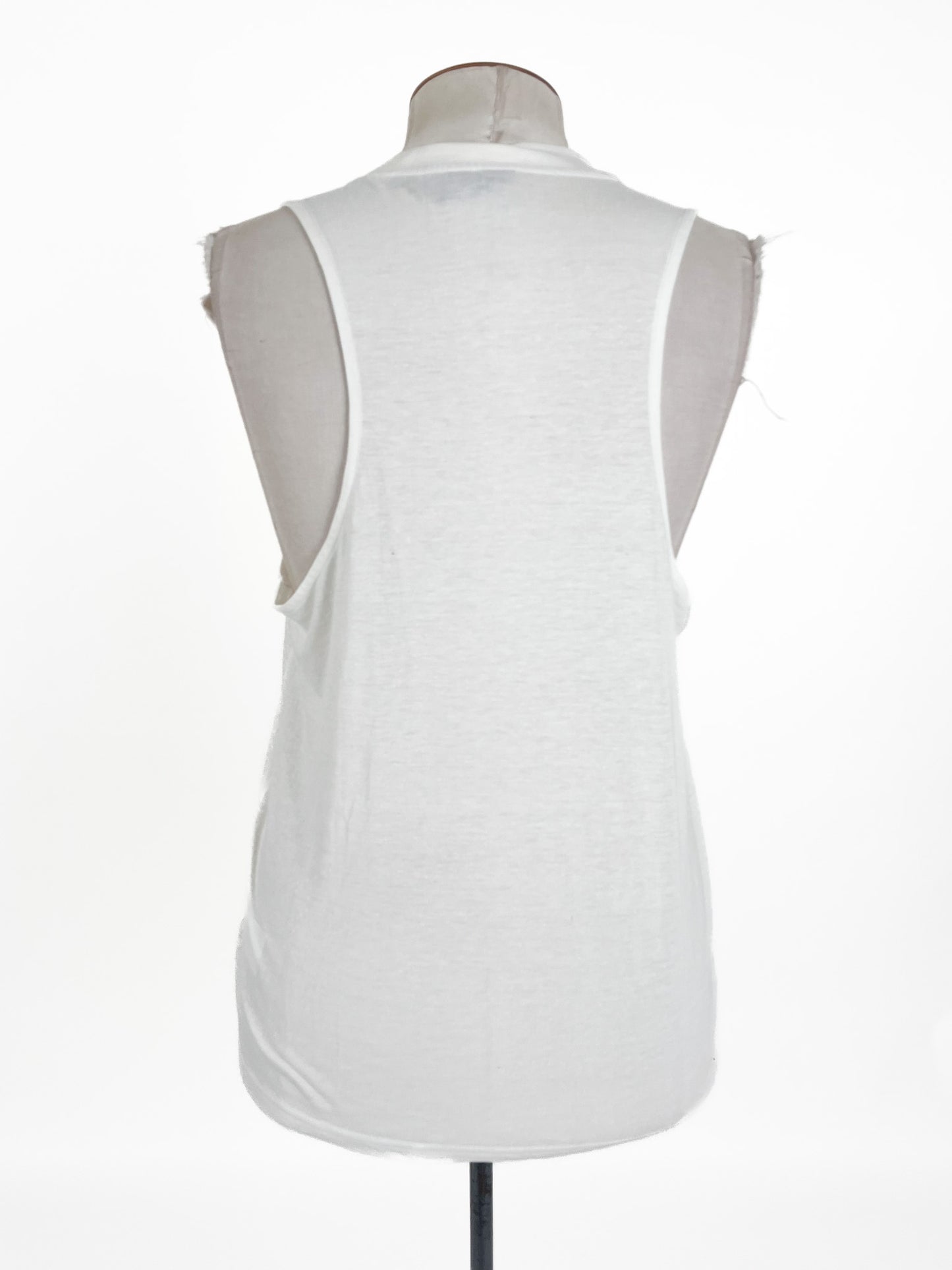 Adidas | White Casual Activewear Top | Size L