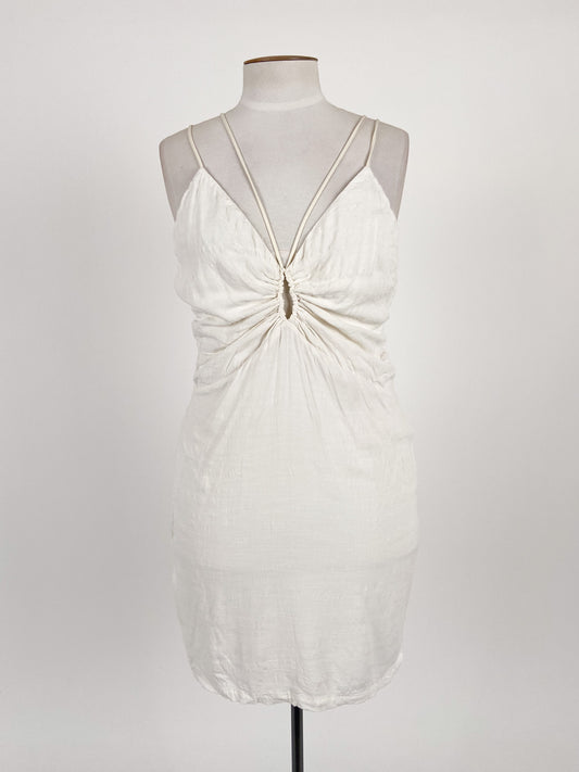 H&M | White Casual Dress | Size L