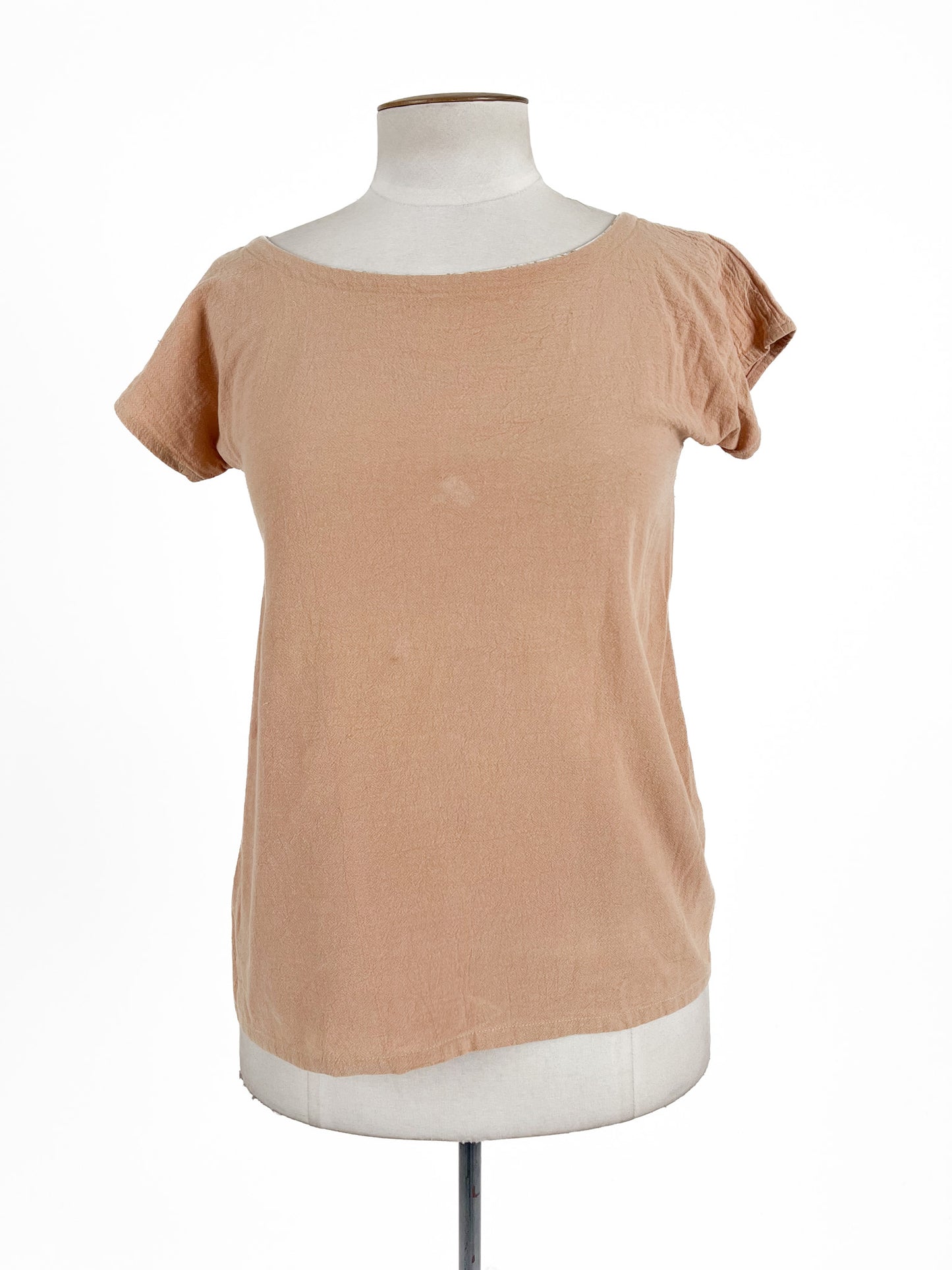 Rummage Style | Beige Workwear Top | Size 12
