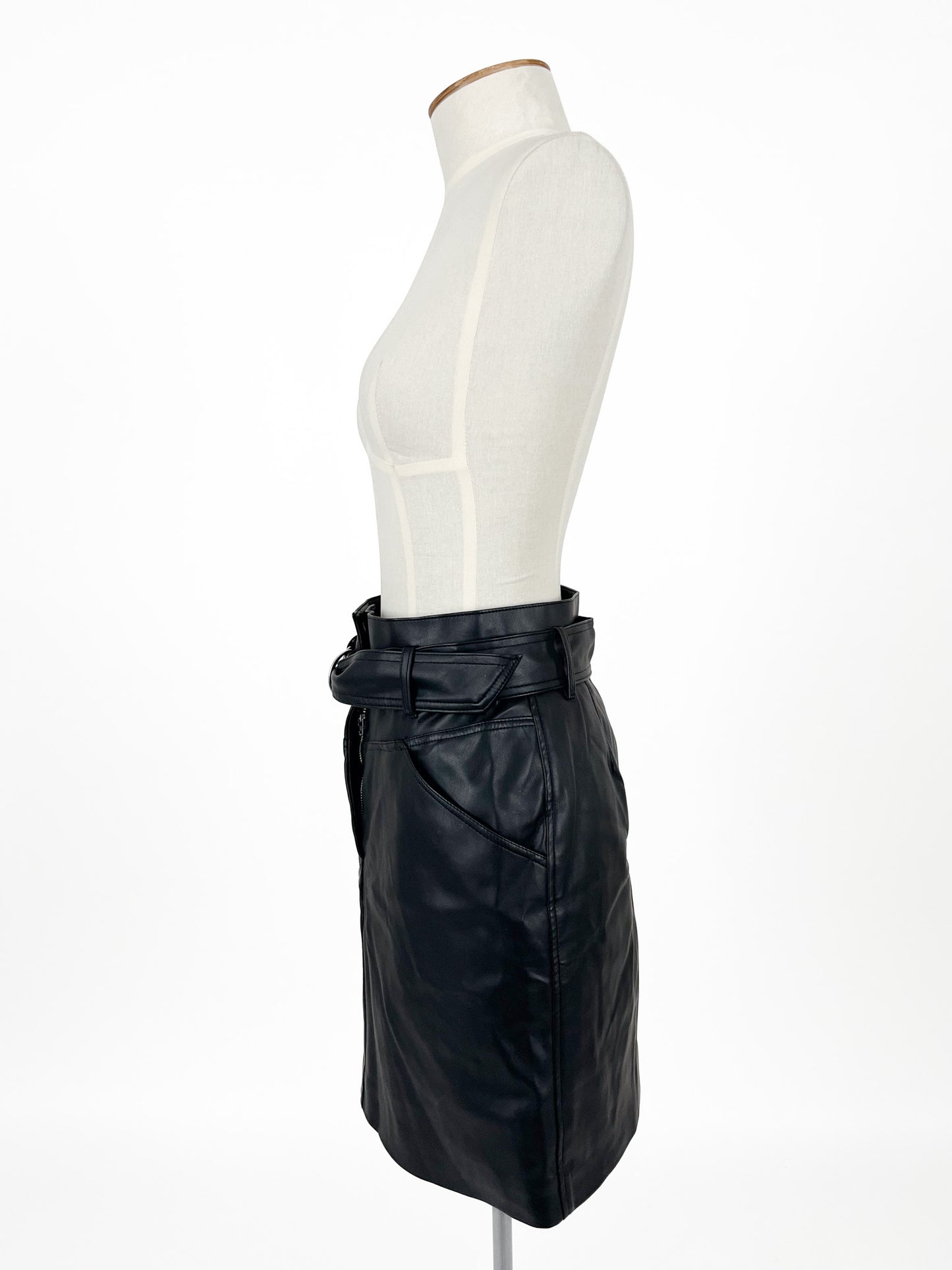 H&M | Black Casual/Cocktail Skirt | Size 8