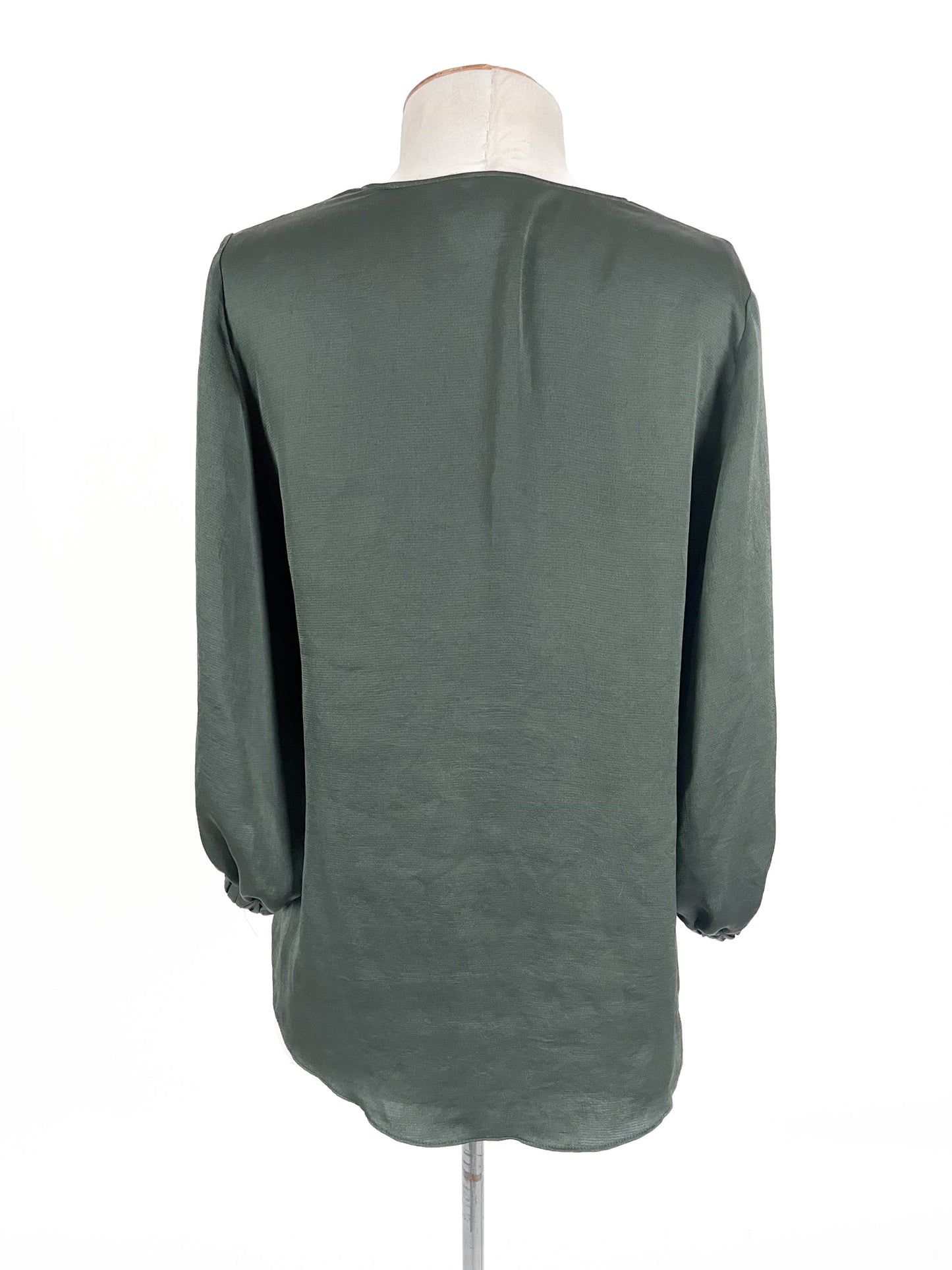 Witchery | Green Workwear Top | Size 4