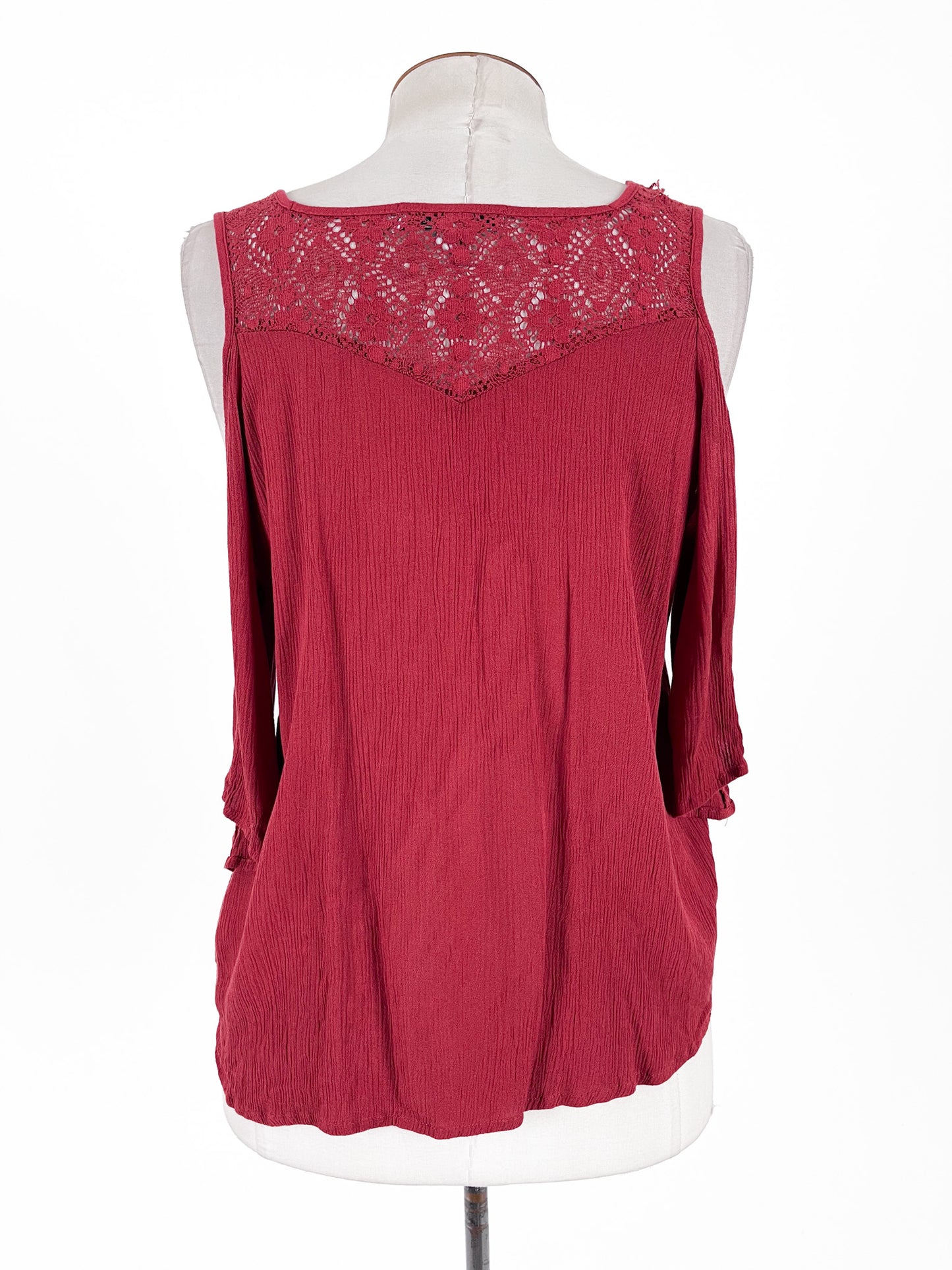 Crave fame | Red Casual Top | Size M
