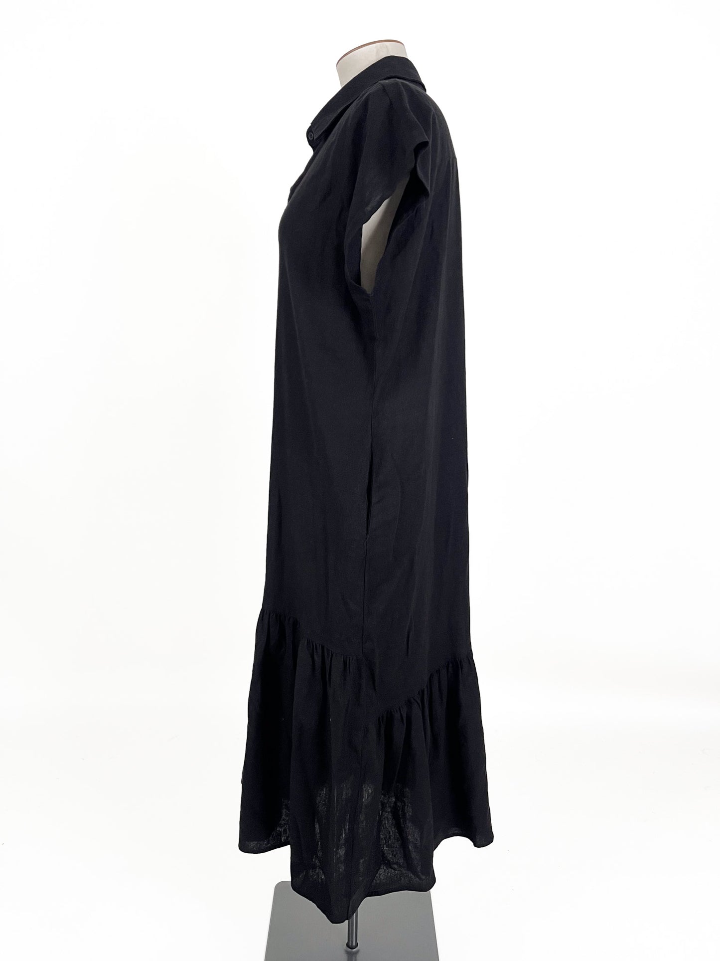 Shine On | Black Casual Dress | Size 16