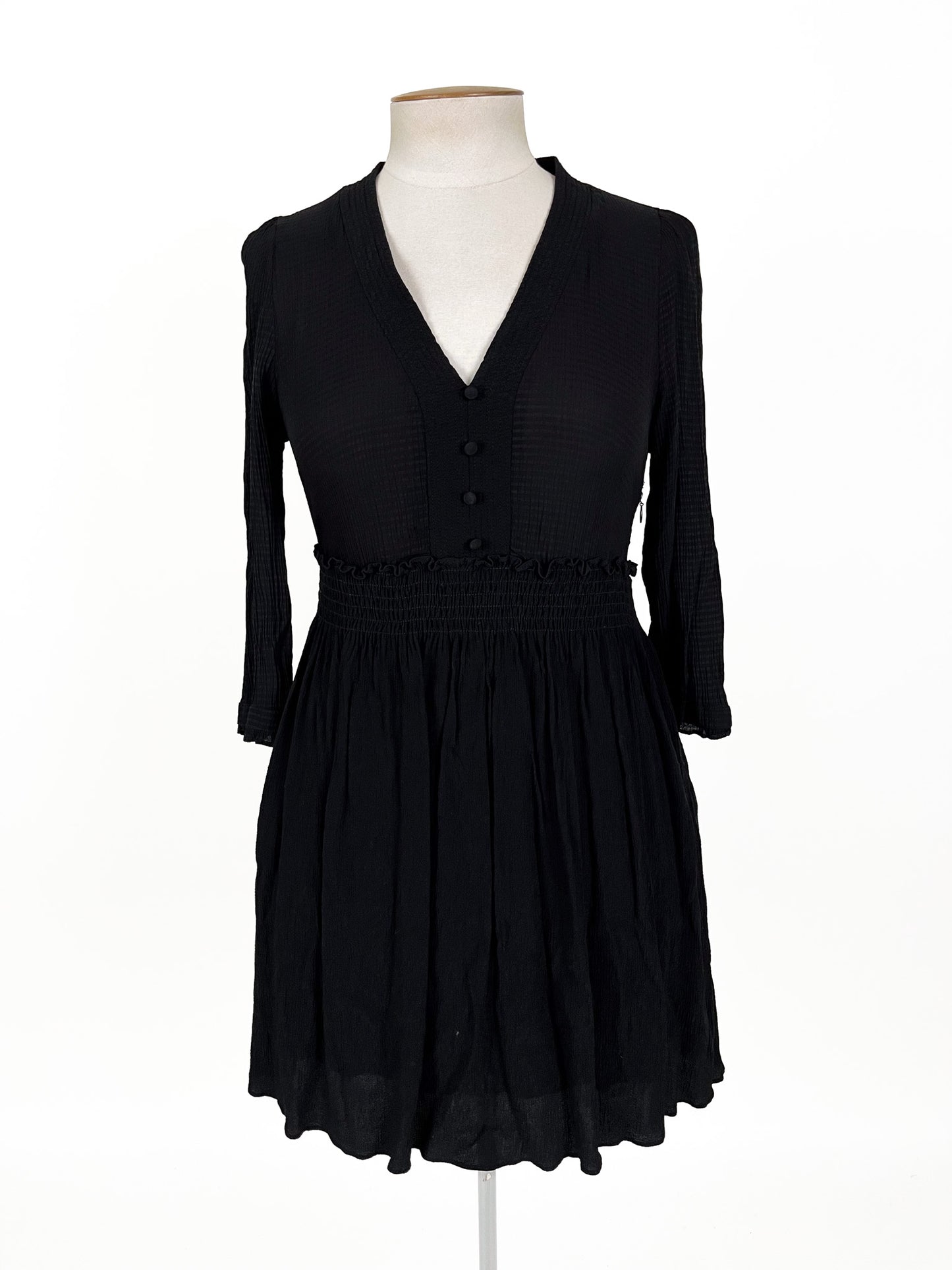 Sezane | Black Casual Dress | Size 10