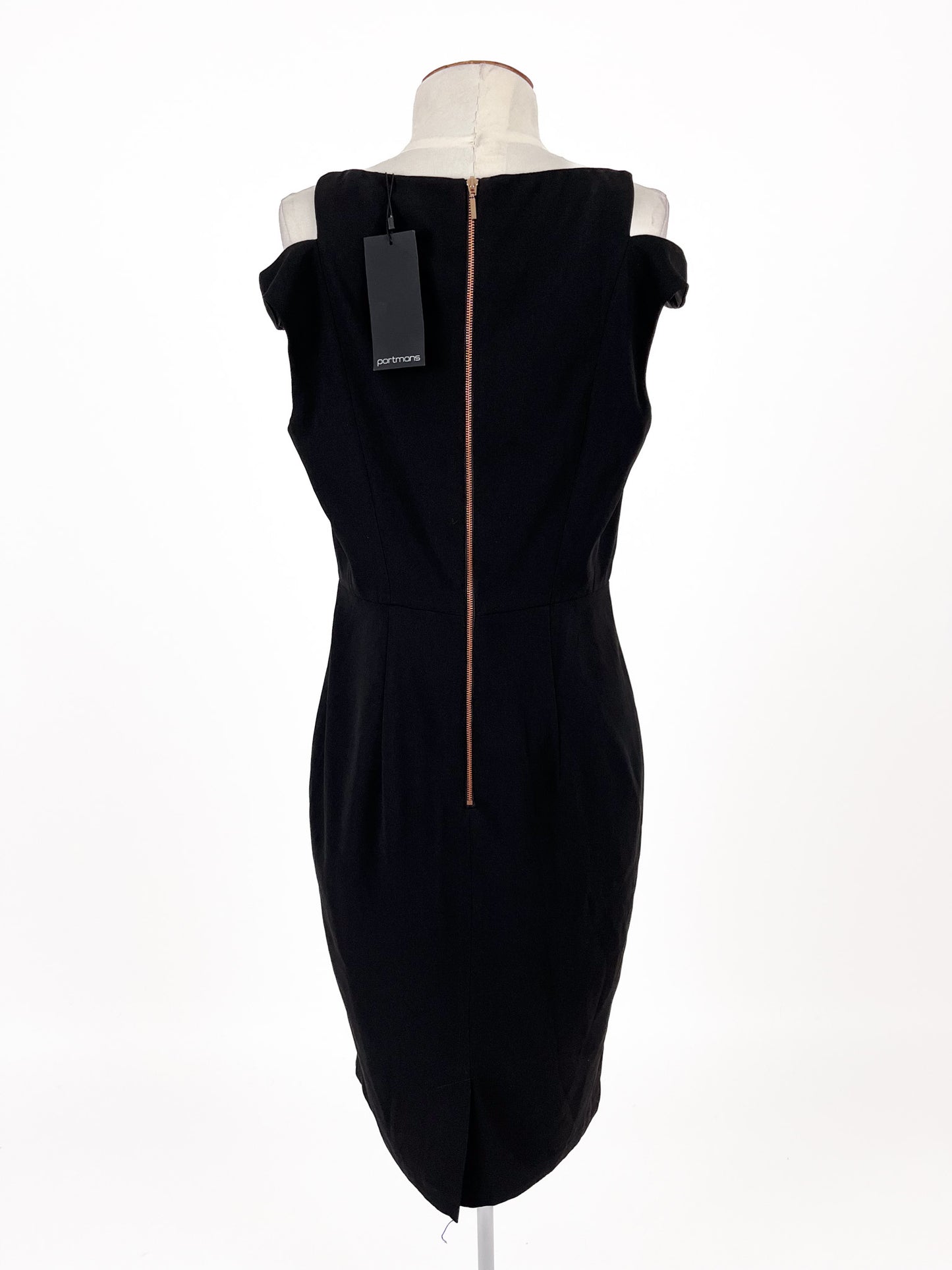 Portmans | Black Cocktail Dress | Size 10