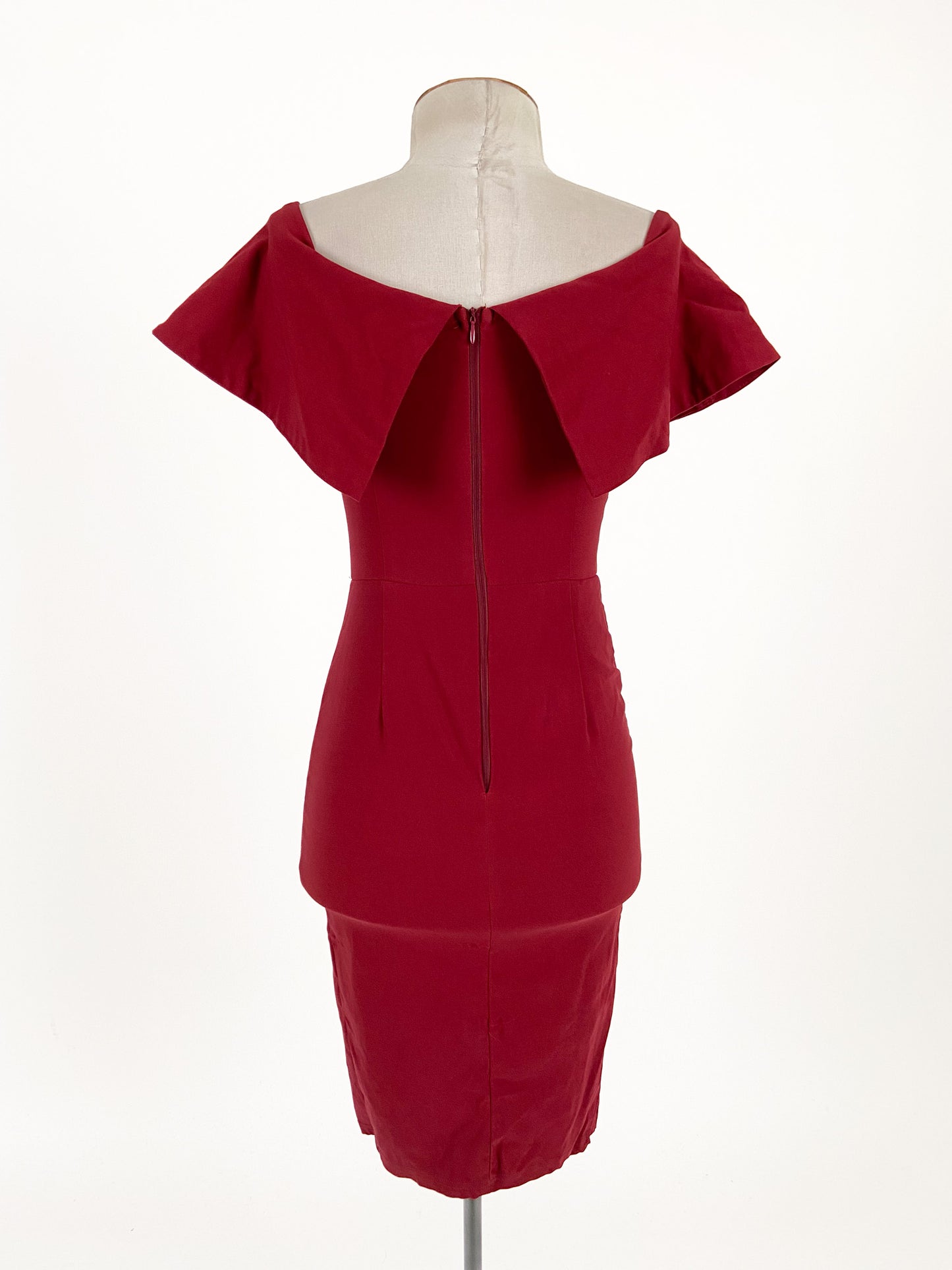 Polly | Red Cocktail Dress | Size XS