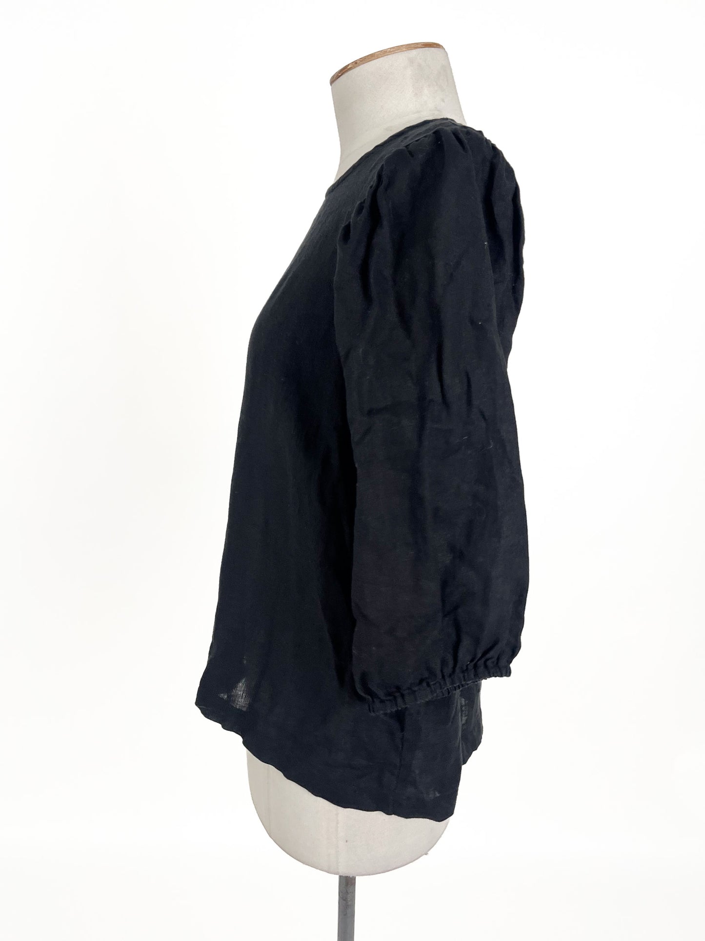 Decjuba | Black Casual/Workwear Top | Size 8