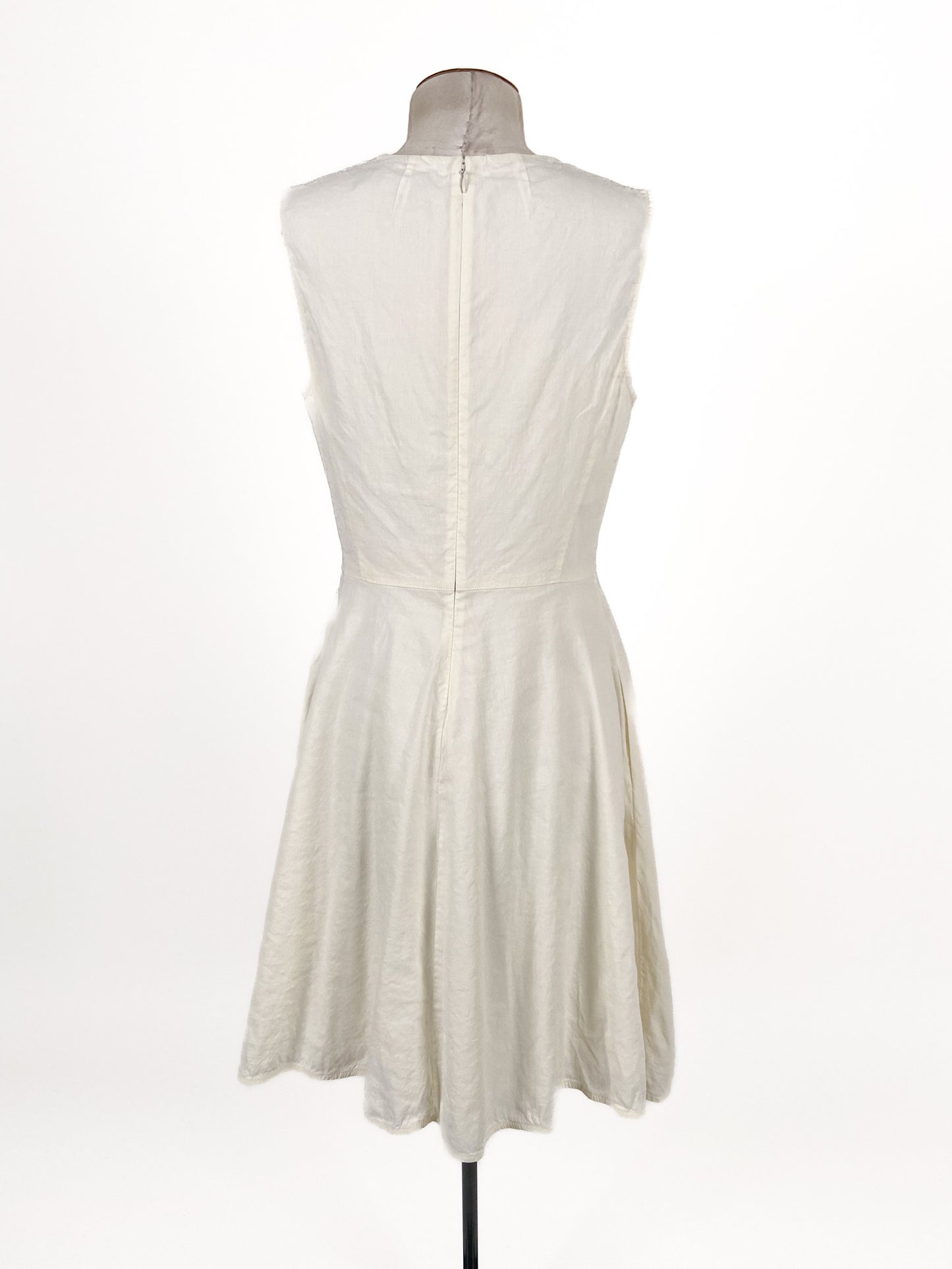 Theory | White Cocktail Dress | Size 10