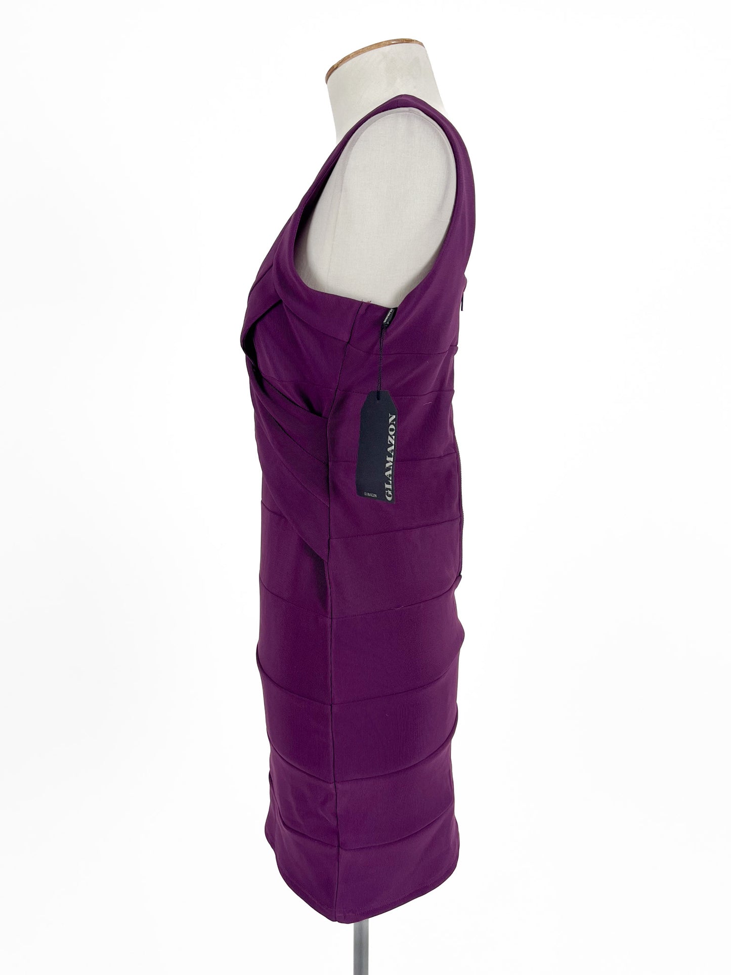 Glamazon | Purple Cocktail Dress | Size 10