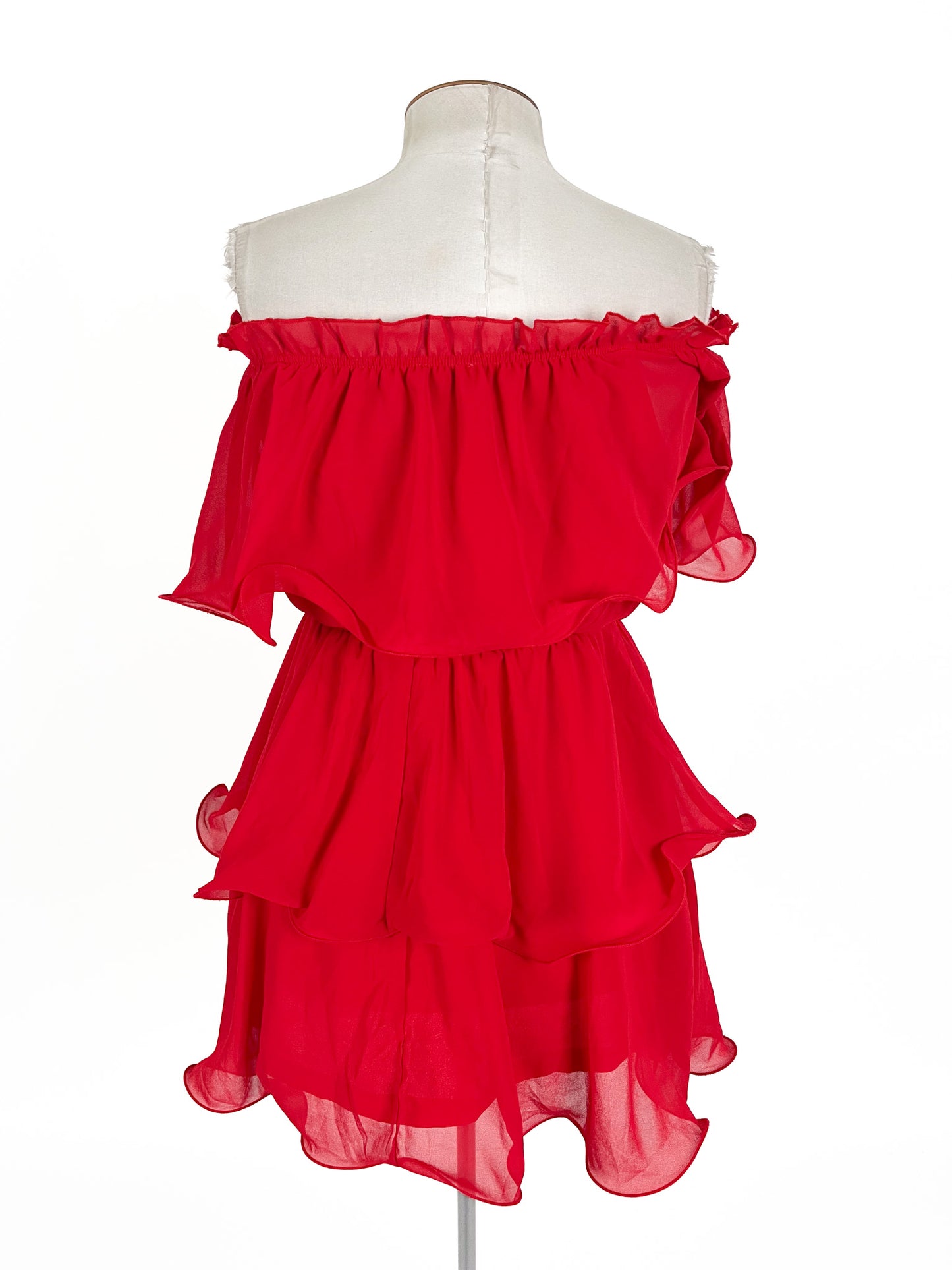 Pretty Little Thing | Red Cocktail Dress | Size 12