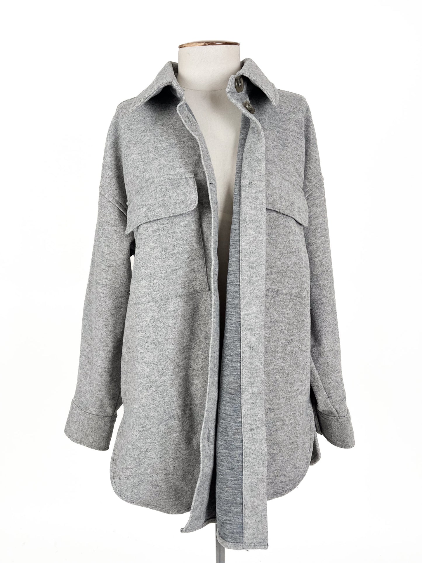 H&M | Grey Casual Jacket | Size M