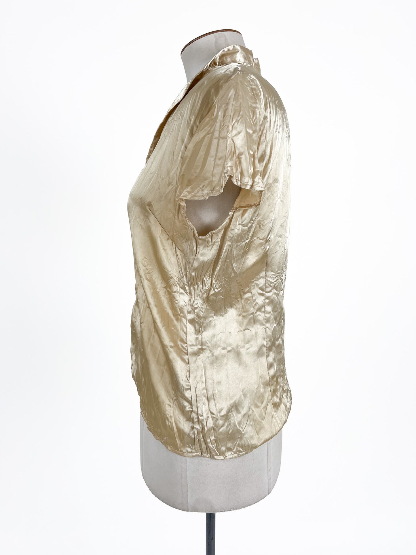 Grace Hill | Gold Casual/Workwear Top | Size 12