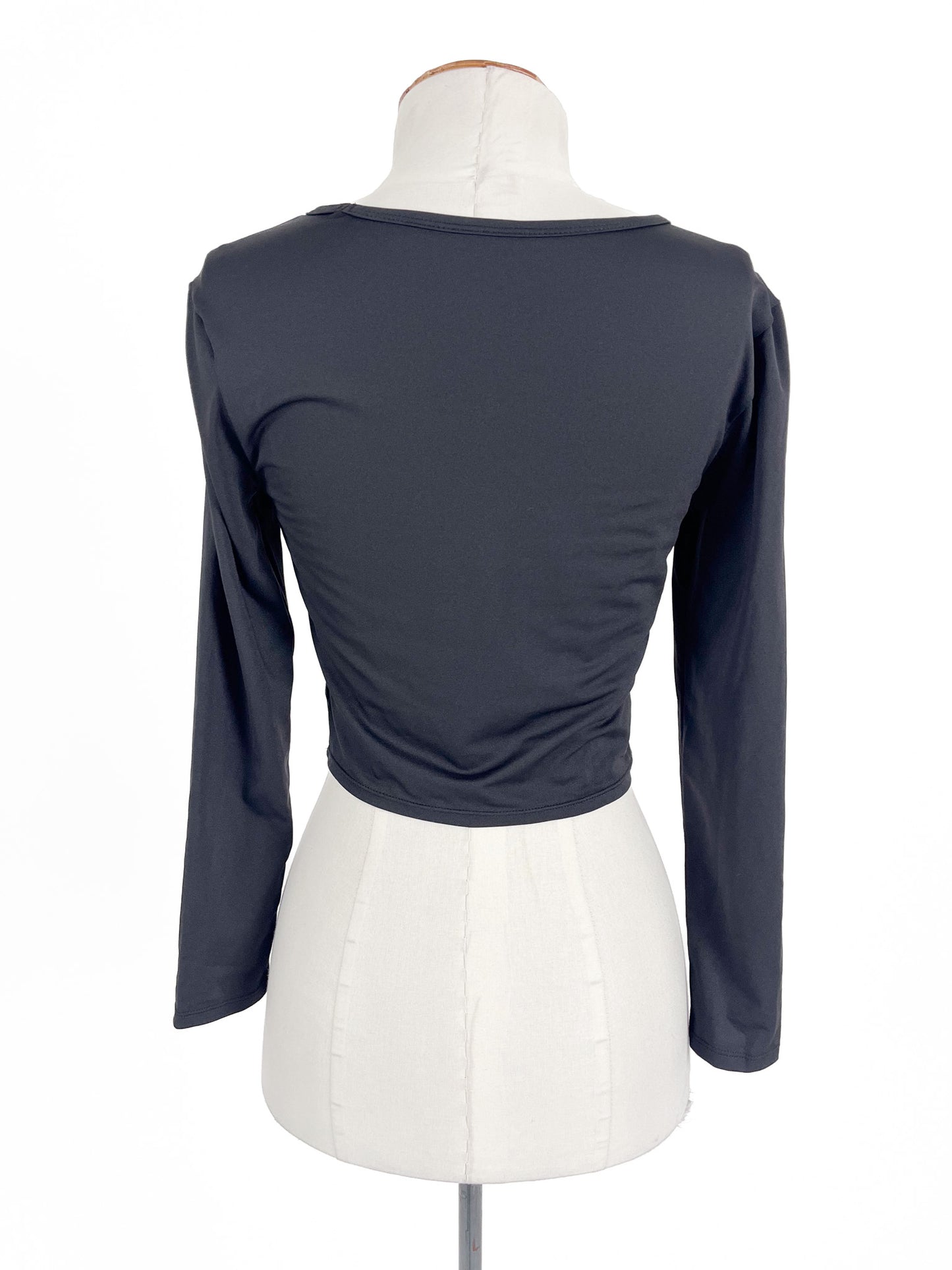 XEXYMIX | Black Activewear Top | Size S