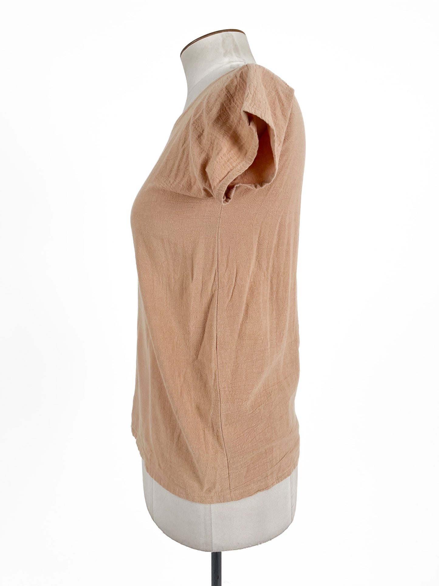 Rummage Style | Beige Workwear Top | Size 12