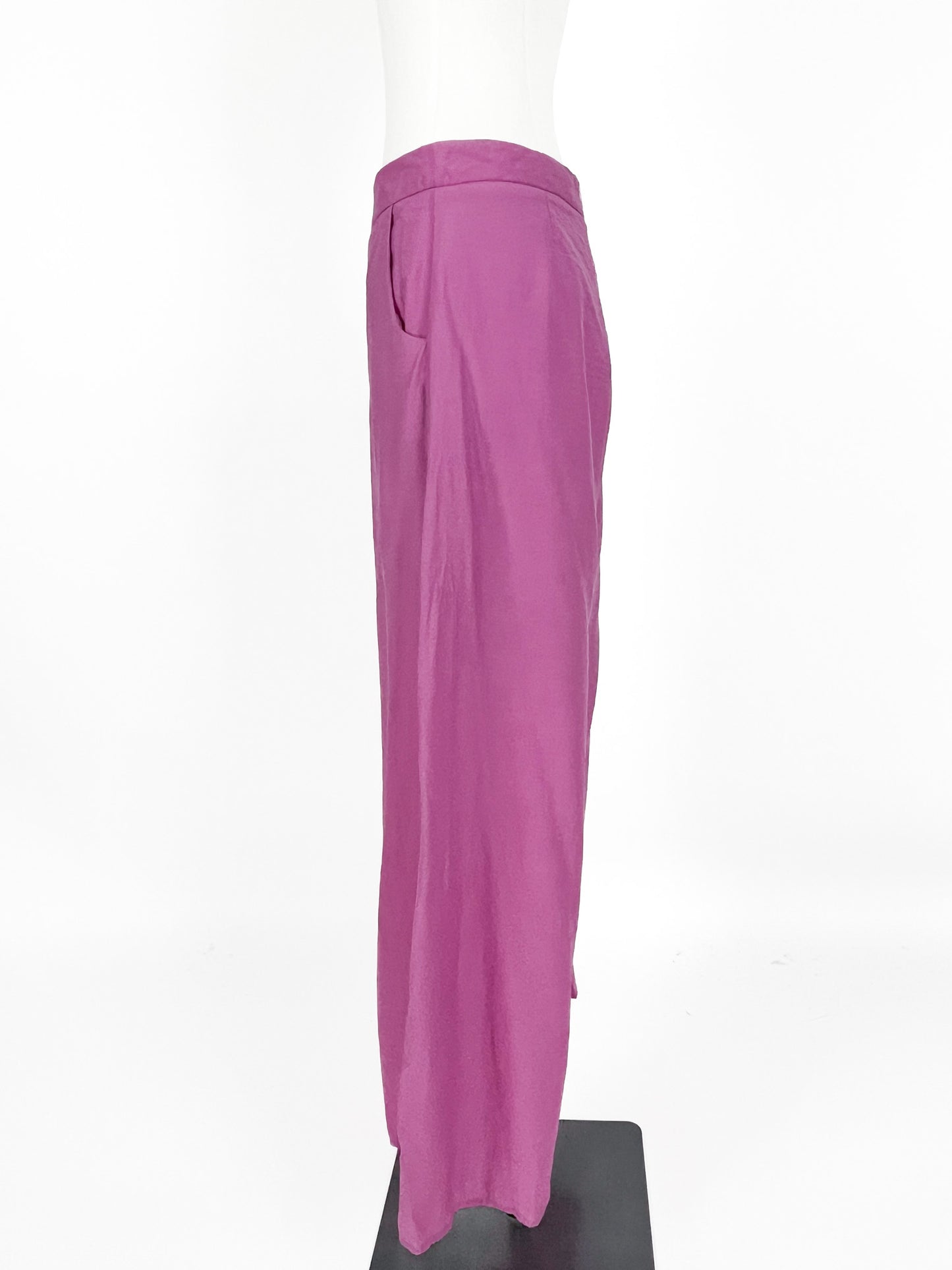 Pia | Pink Wide leg Pants | Size S