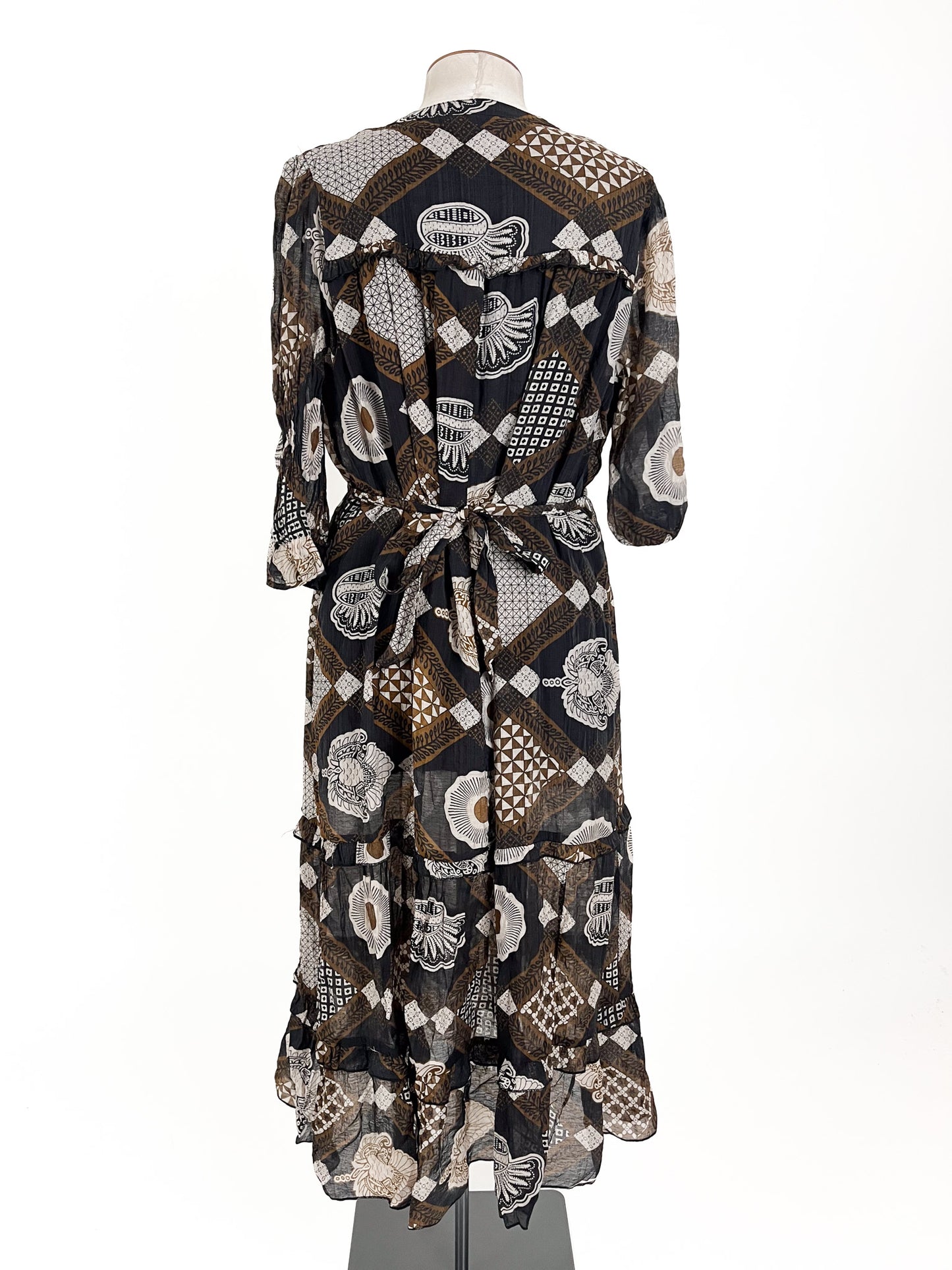 New U Collection | Brown Casual Dress | Size 16