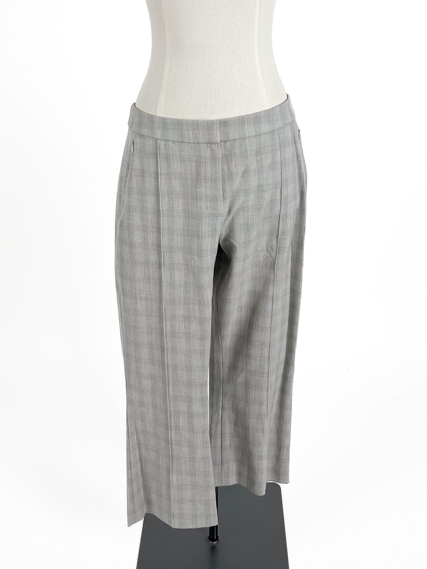 Elie Tahari | Grey Workwear Pants | Size 8